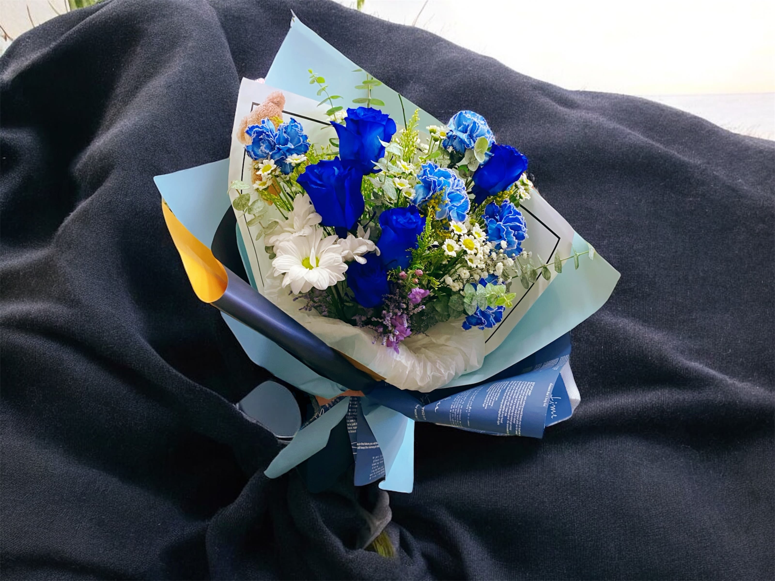 Blue love bouquet Blue love bouquet - Blue love bouquet