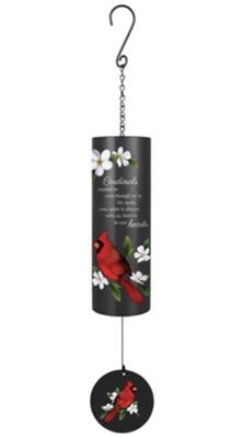 36 in Cardinal Windchime  - Low tone windchime with single cylinder