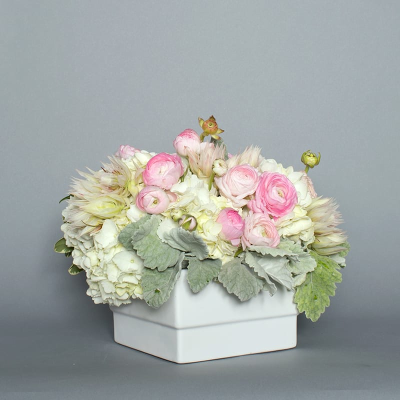 Baby Girl in Valley Village Baby Girl in Valley Village - Mixed flowers