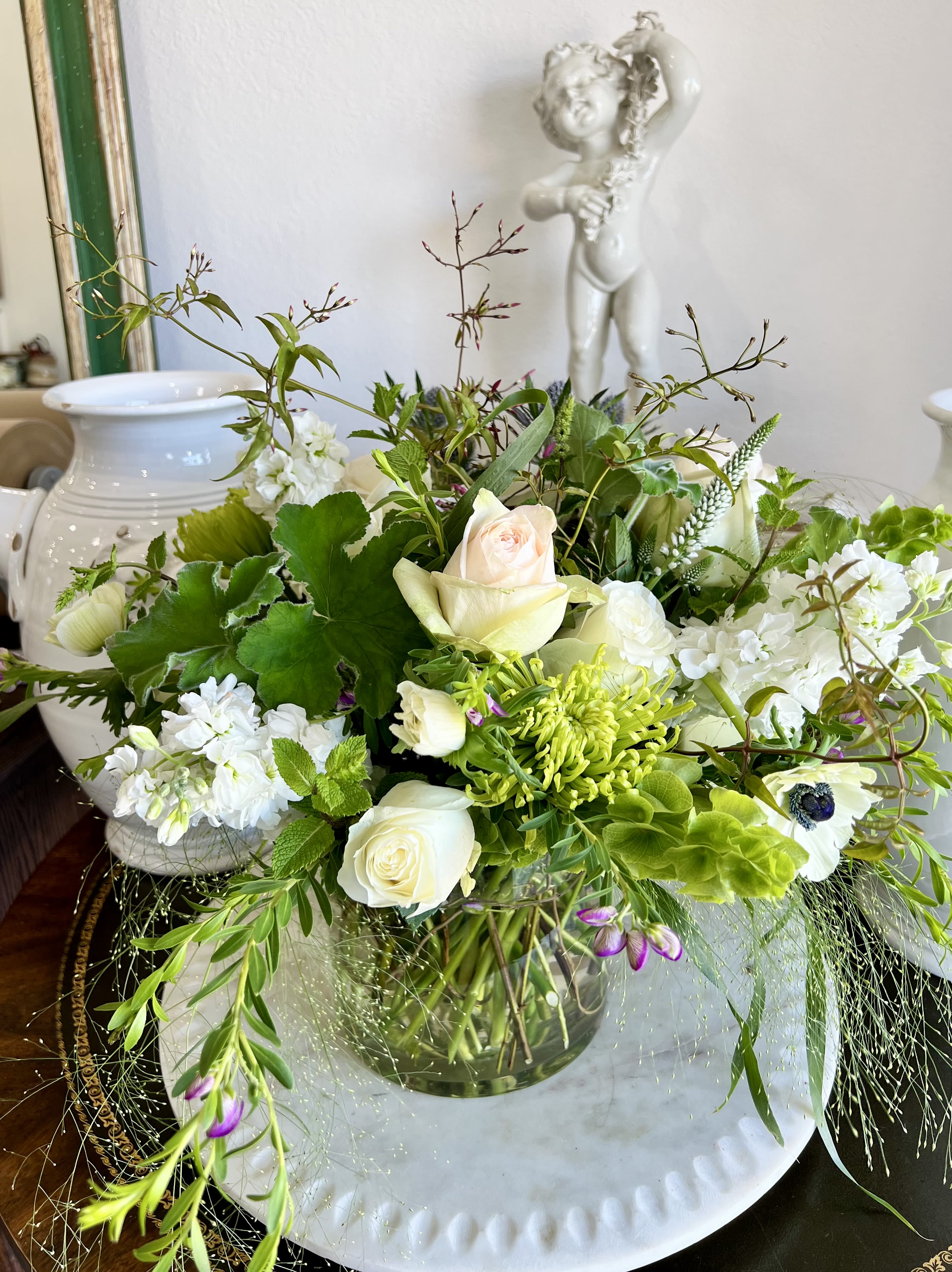 The Halie - Light and airy, just picked out of the garden feel. For all the organic lovers in your life. 