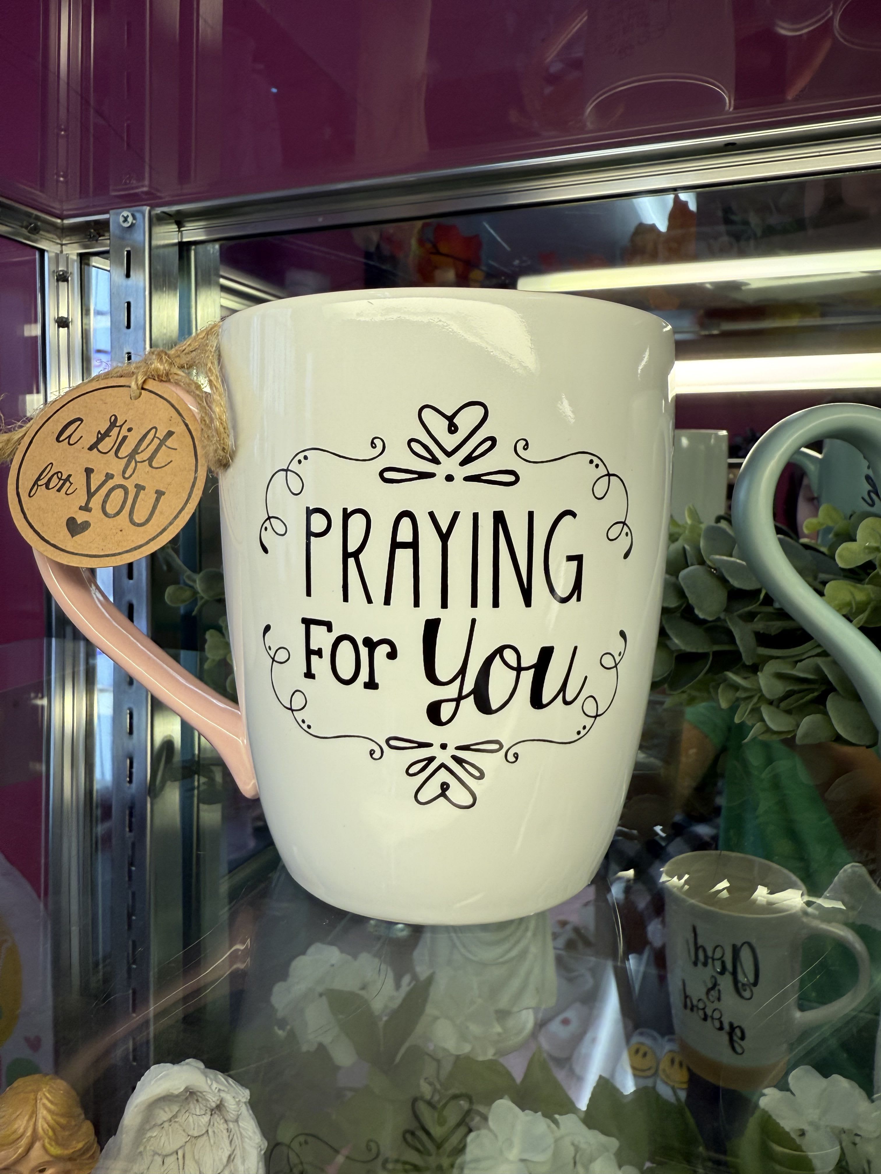 Praying For You -- Coffee Mug - Praying For You! Dishwasher &amp; Microwave Safe