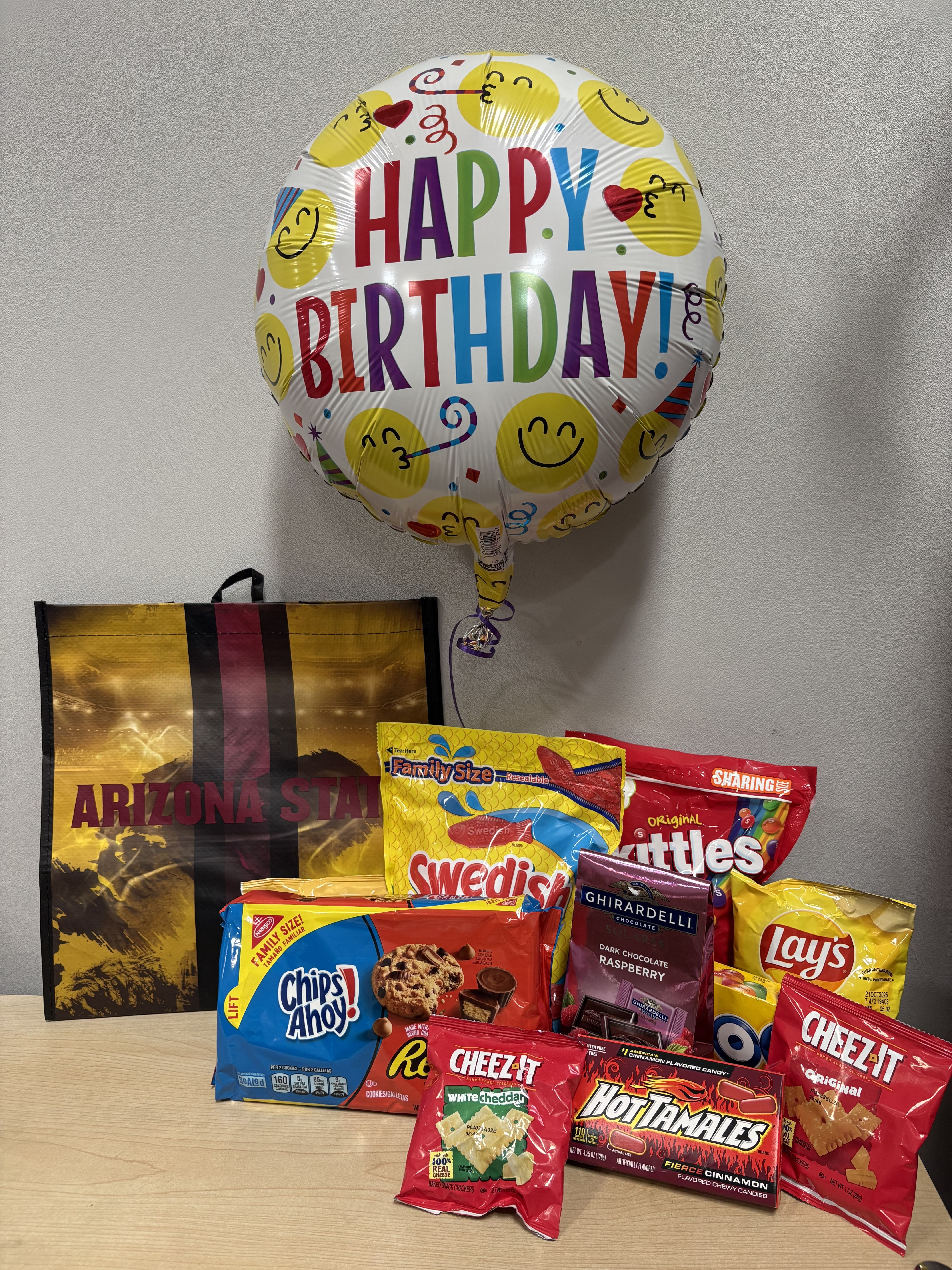 ASU Birthday Goodie Tote - As shown 