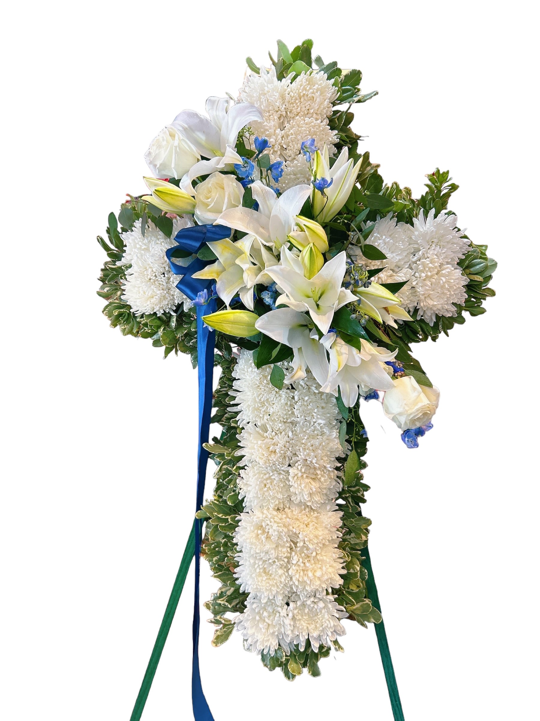 Cross Flower Stand - This Item Come With Stand  If You Like Other Color Can Let me Know  We Can Change Any Color You Like  We Can Help You Make Banner For Free  Free Delivery Bay Area Ca    Any questions can text me or make schedule Delivery 707-914-8106