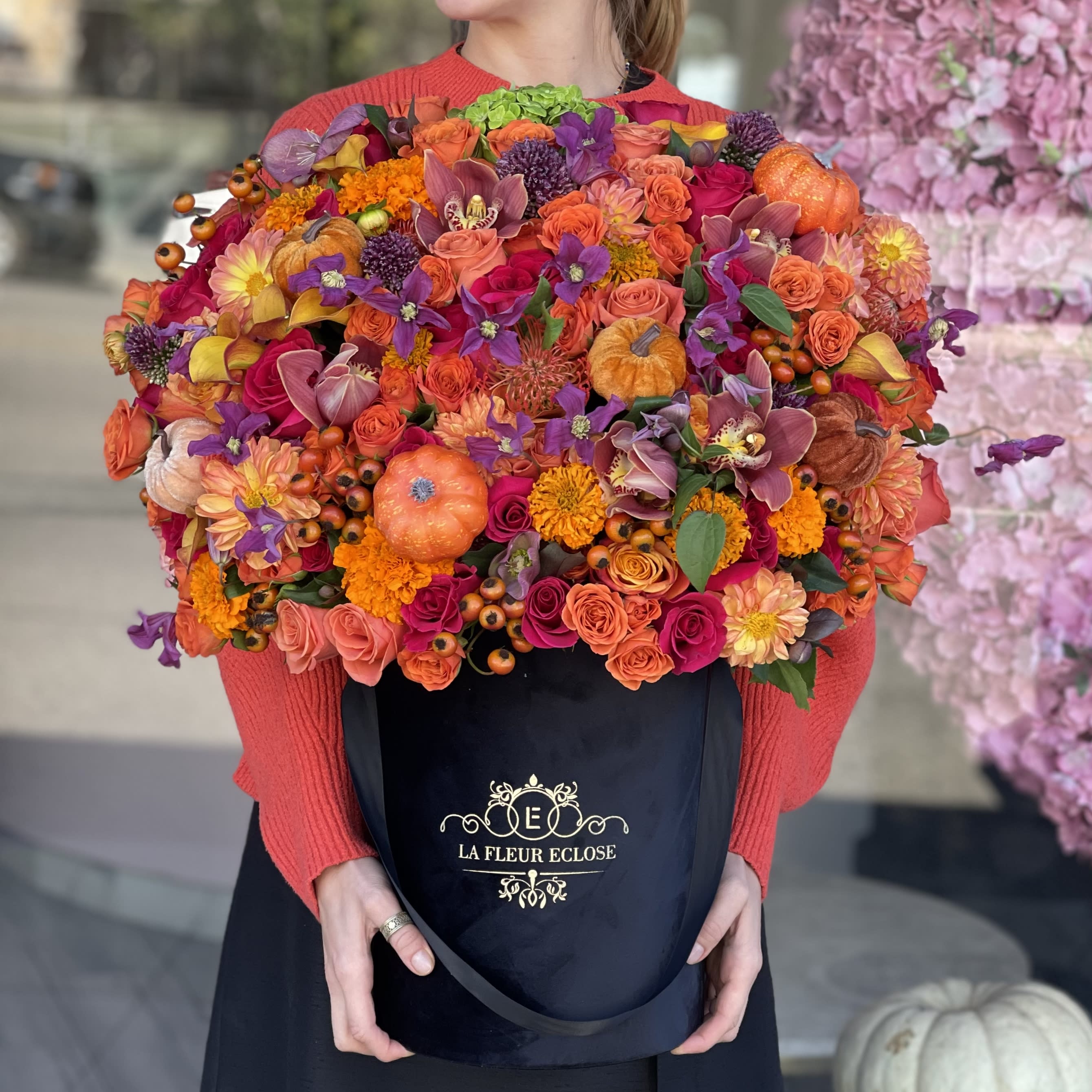 Autumn in the countryside  - Mix of flowers in our signature box