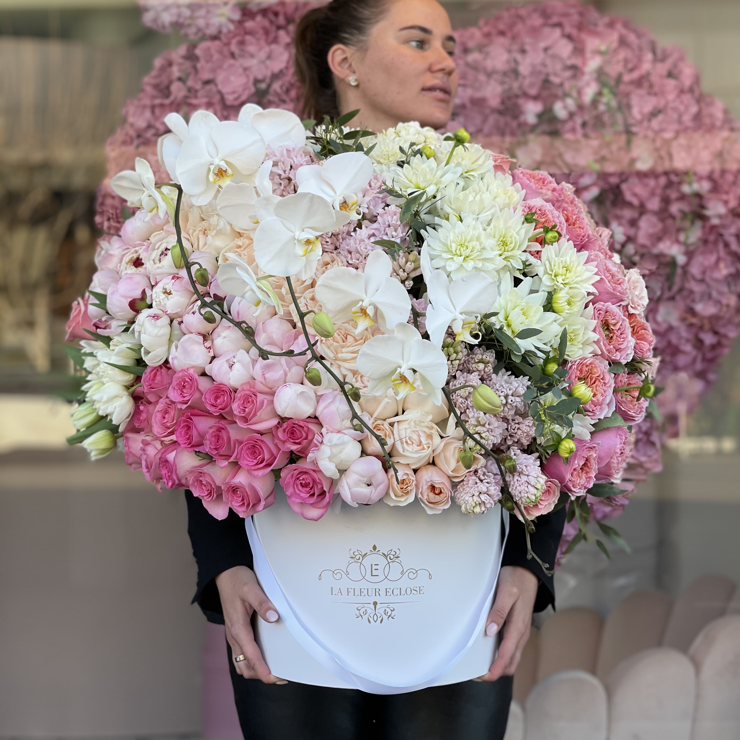 Love Is Here md - Beautifully created in our white large box  