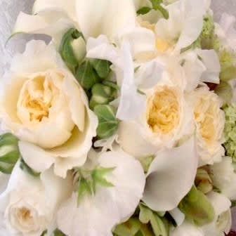 White and Green Collection White and Green Collection - Elegant collection of white and green blossoms arranged in a vase for the occasion.