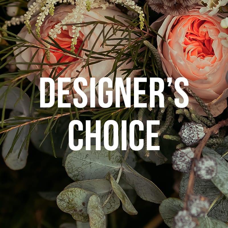 Autumn Designer's Choice - Deluxe - Designer selects flowers that are available in season and can choose to do arranged or wrapped flowers.