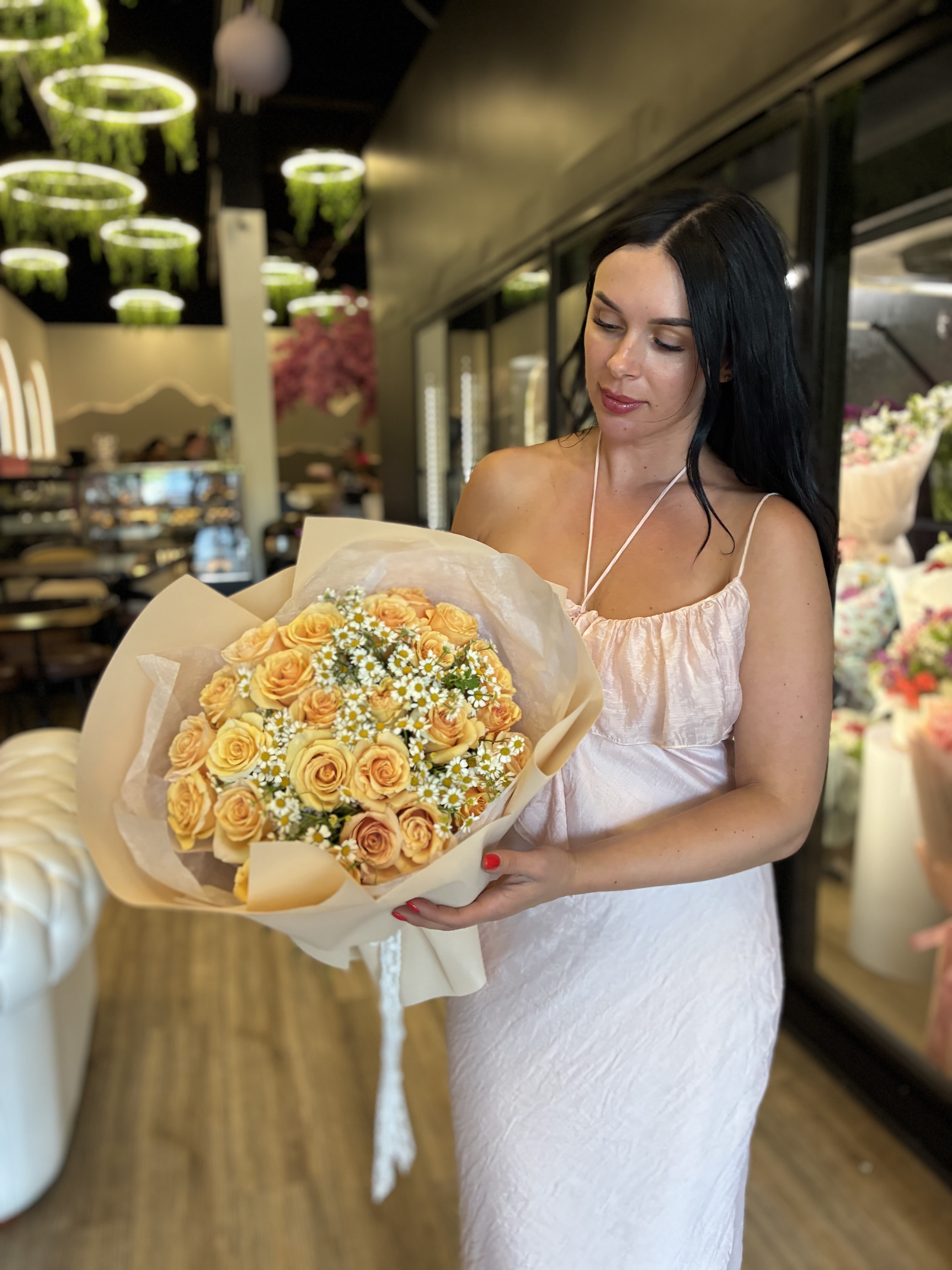 Golden Hour - Each arrangement is thoughtfully created with premium flowers. Some seasonal substitutions may occur, but the overall look, feel, and quality will always remain the same