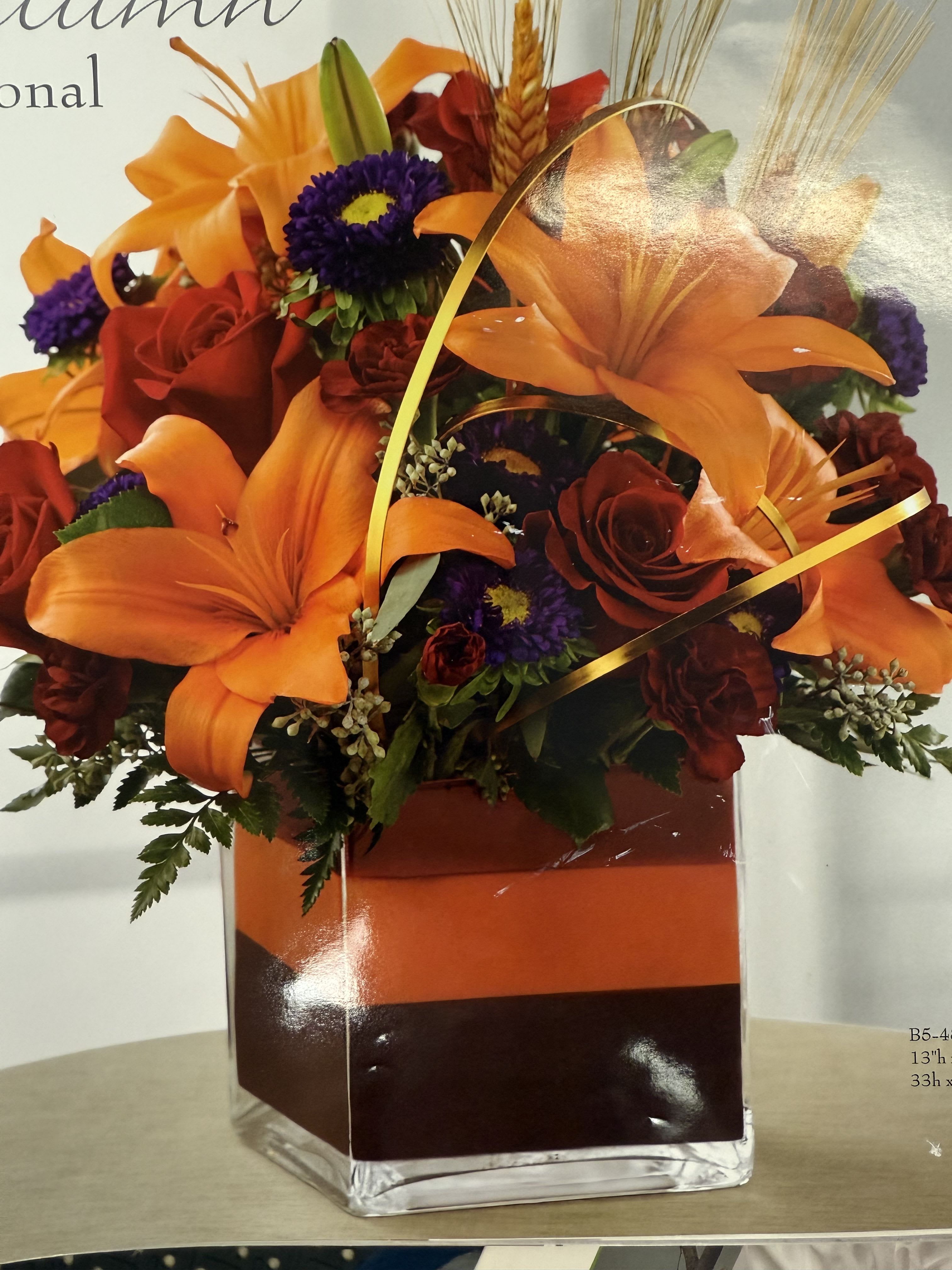 Autumn Memories Autumn Memories - Assortment of roses, carnations and lilies