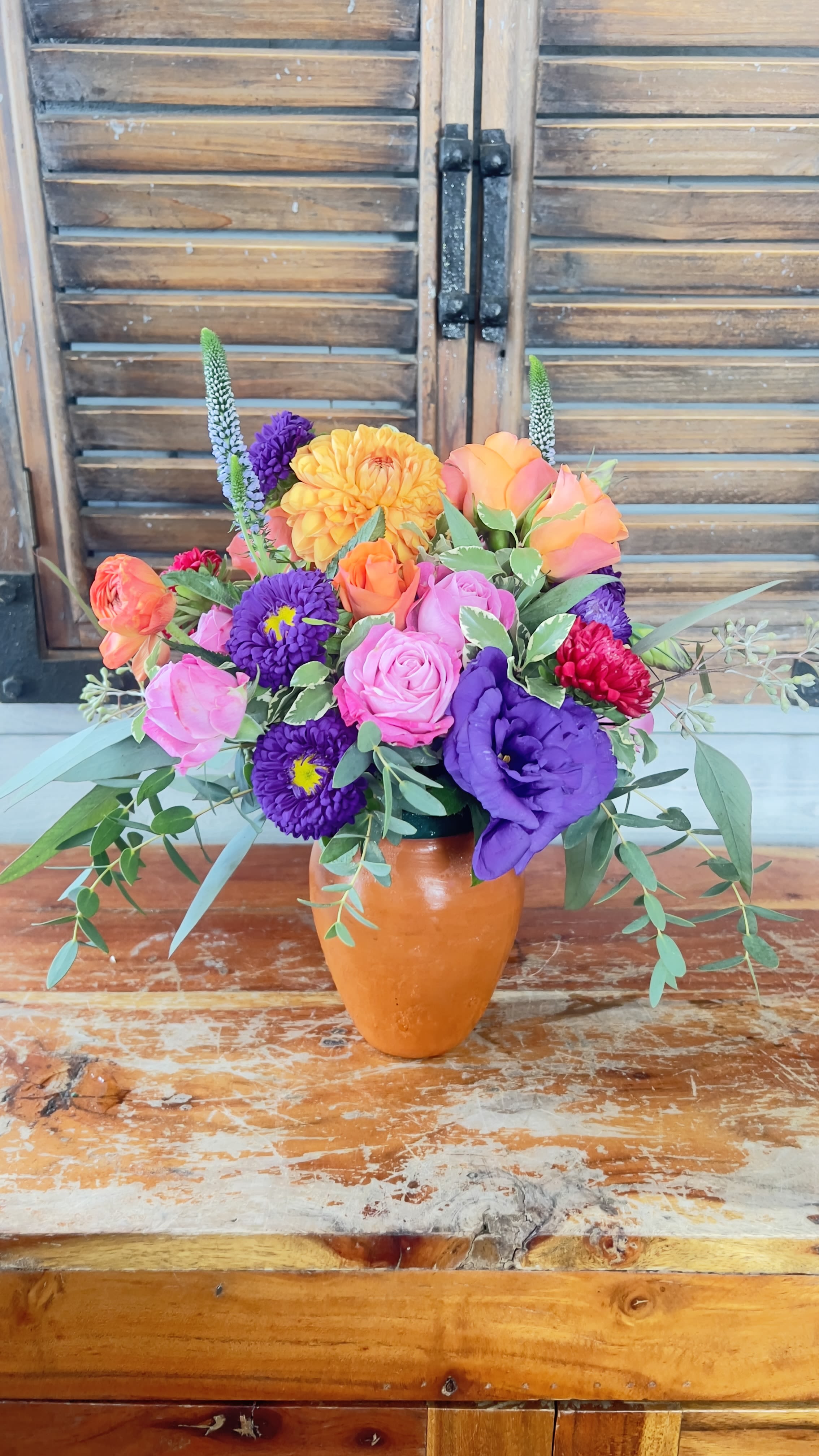 Fiesta Center Piece Fiesta Center Piece - Taco Party Center piece bright color in a pot