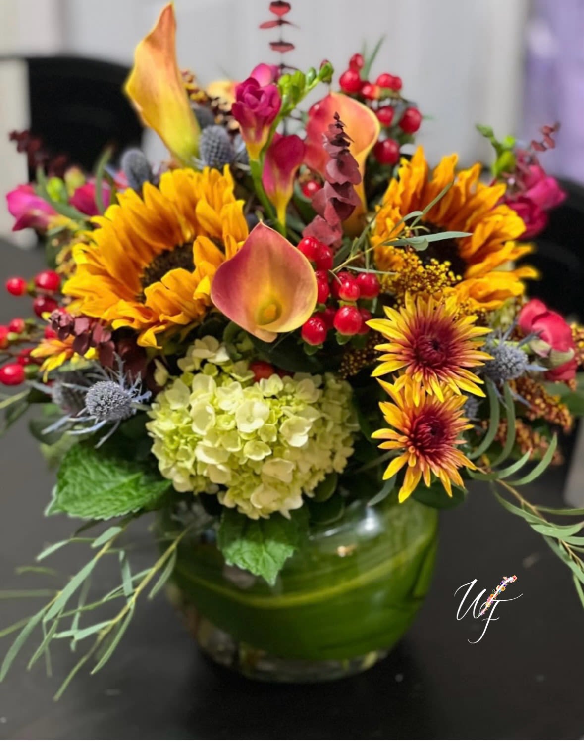 Fall Euphoria  - Fall flowers and unique textures will be sure to mKe anyone fall in love 