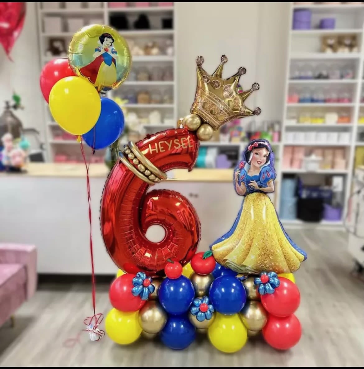 Custom Balloon Arrangment - Our custom balloon arrangements featuring a single large number are perfect for making a big impression at any celebration! Whether you're celebrating a milestone birthday, anniversary, or any special occasion, these arrangements can be tailored to match your theme and style. Choose from a wide variety of colors, accents, and additional balloons to create a personalized design that's uniquely yours. From elegant and classy to fun and festive, our expert designers will bring your vision to life, ensuring your event is as memorable as the number it honors.