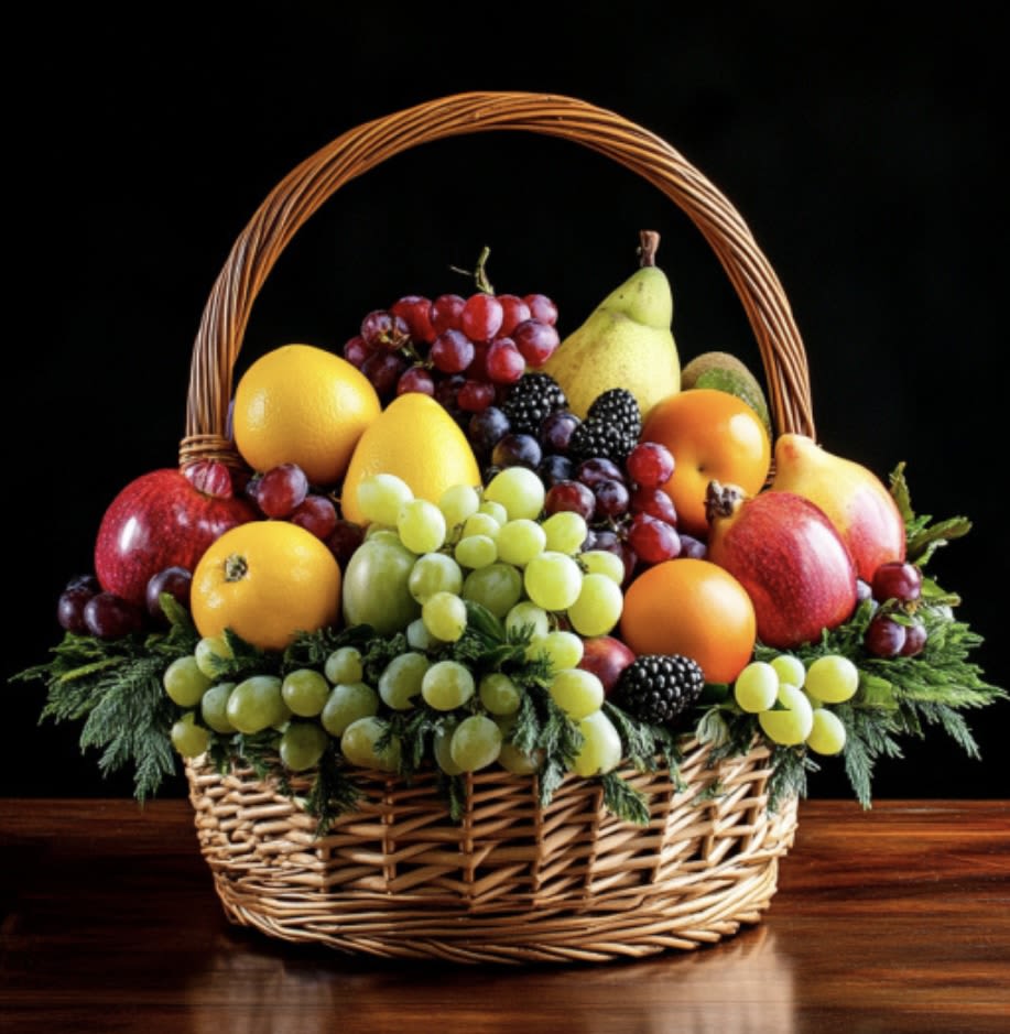 Fresh Fruit Gourmet Gift Basket Fresh Fruit Gourmet Gift Basket - Fresh Fruit Gourmet Gift Basket Shown in Deluxe