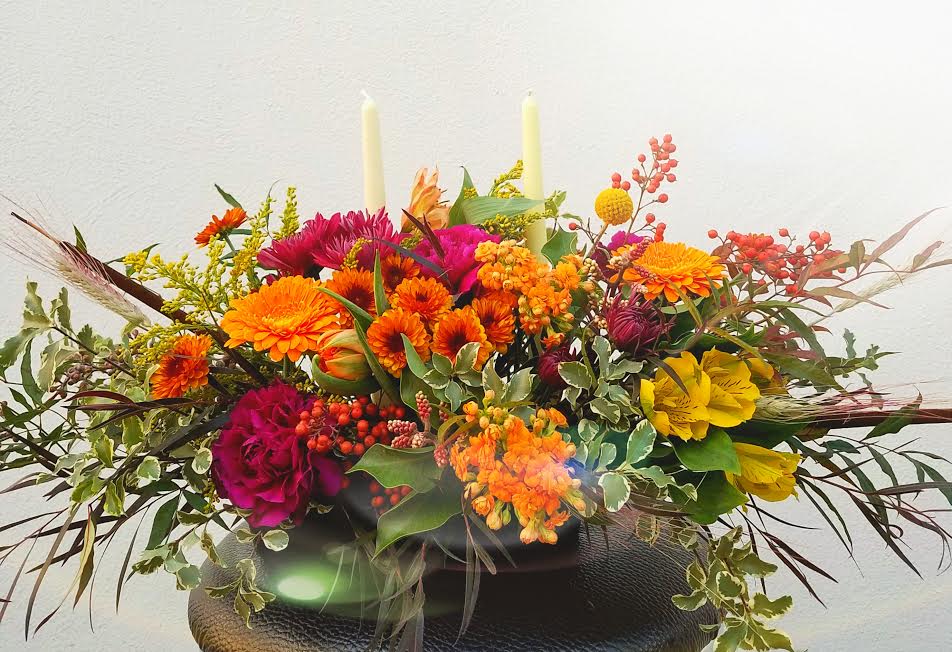 Harvest Time Harvest Time - Beautiful organic, Thanksgiving table arrangement all sided
