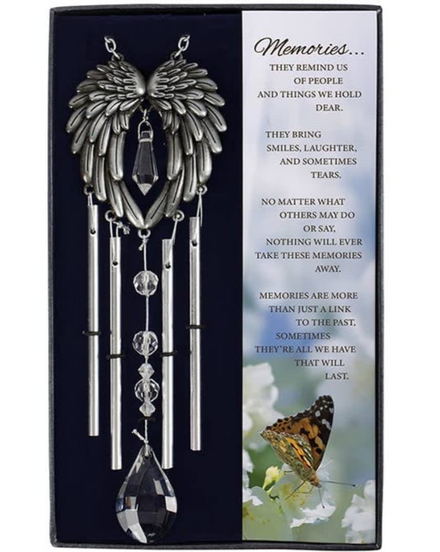 Memories Keepsake Chime - A beautiful keepsake chime, an excellent choice for a personal sympathy gift. 