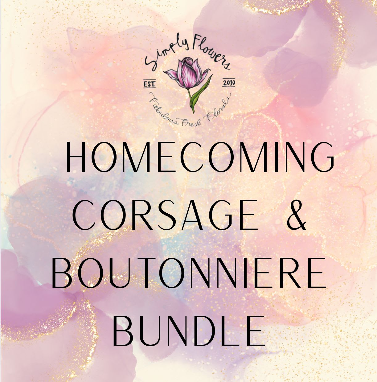 Homecoming Bundle! Dance Flower Corsage and Boutonniere  - WE ARE AT CAPACITY FOR SATURDAY SEPTEMBER 13TH. WE RECOMMEND ORDERING EARLY TO GUARANTEE YOUR ORDER. Order a corsage, get a matching boutonierre for $10! (Save $9 with our bundle pricing) Let us create the perfect Corsage with matching Boutonniere set to complement your dance attire. Simply tell us in the notes the colors of the suit and dress and we'll do the rest! We use slap wristlets for the corsages and magnetic clasps for the bouts for ease of use! Coordinating ribbons, Spray roses, greenery and accent flowers are what we use. They’re Simply perfect. 