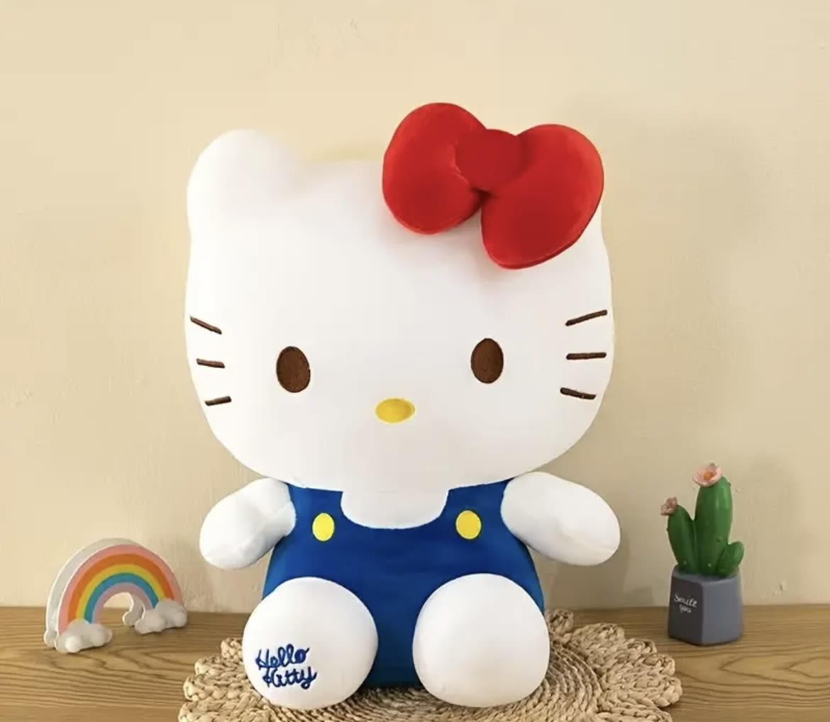 Hello Kitty Red Bowl Hello Kitty Red Bowl - medium size plush