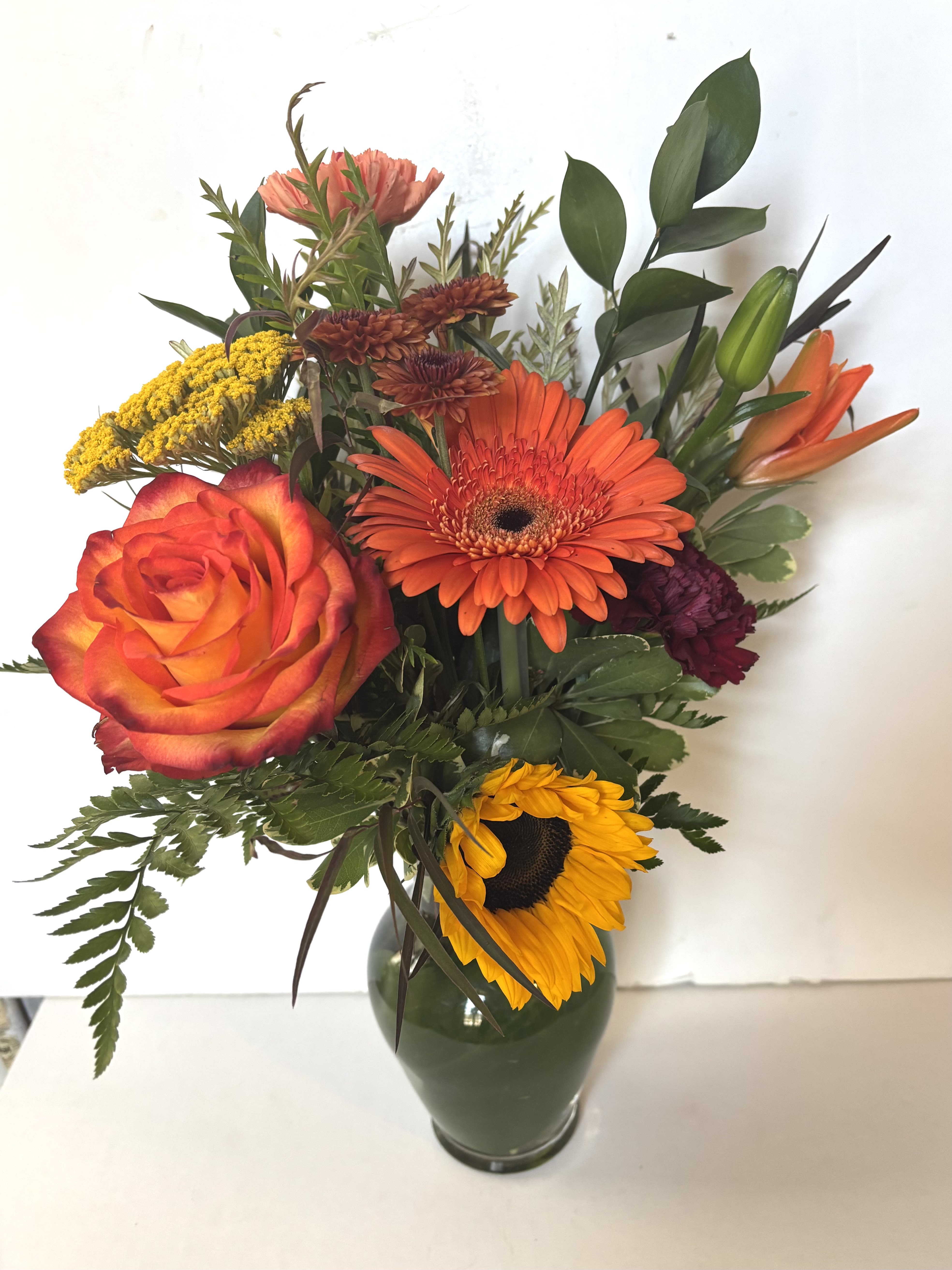 Stress Less Bokay Stress Less Bokay - Coral, yellow, purples, pinks and green make someone’s day less stressful!