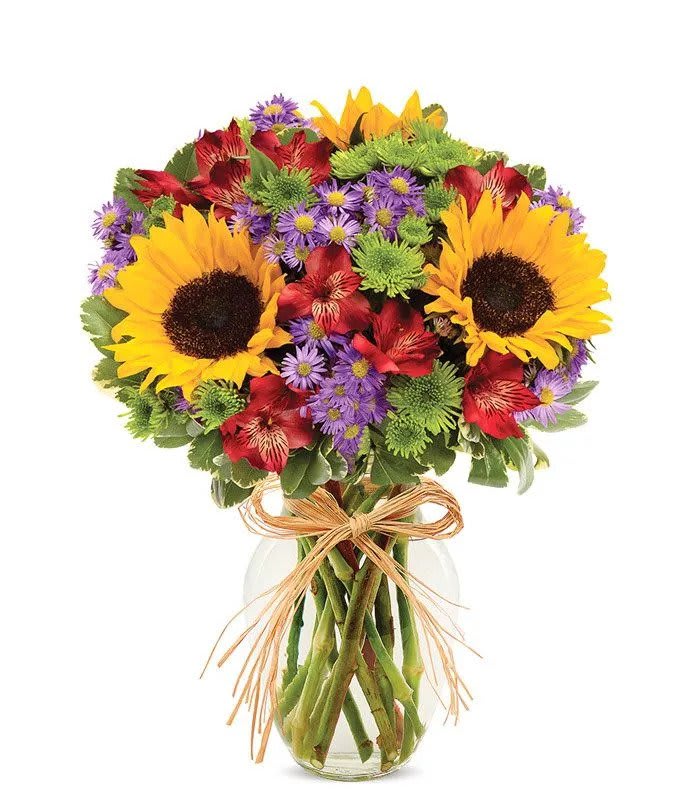 European Garden Bouquet - This bright &amp; cheery bouquet will make anyone smile! 