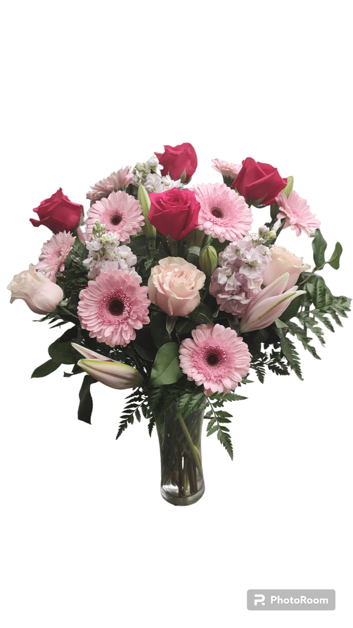 Awesome Anniversary - Show her how happy you are to have her in your life. A sparkling glass vase overflowing with favorite flowers for your forever-favorite girl.