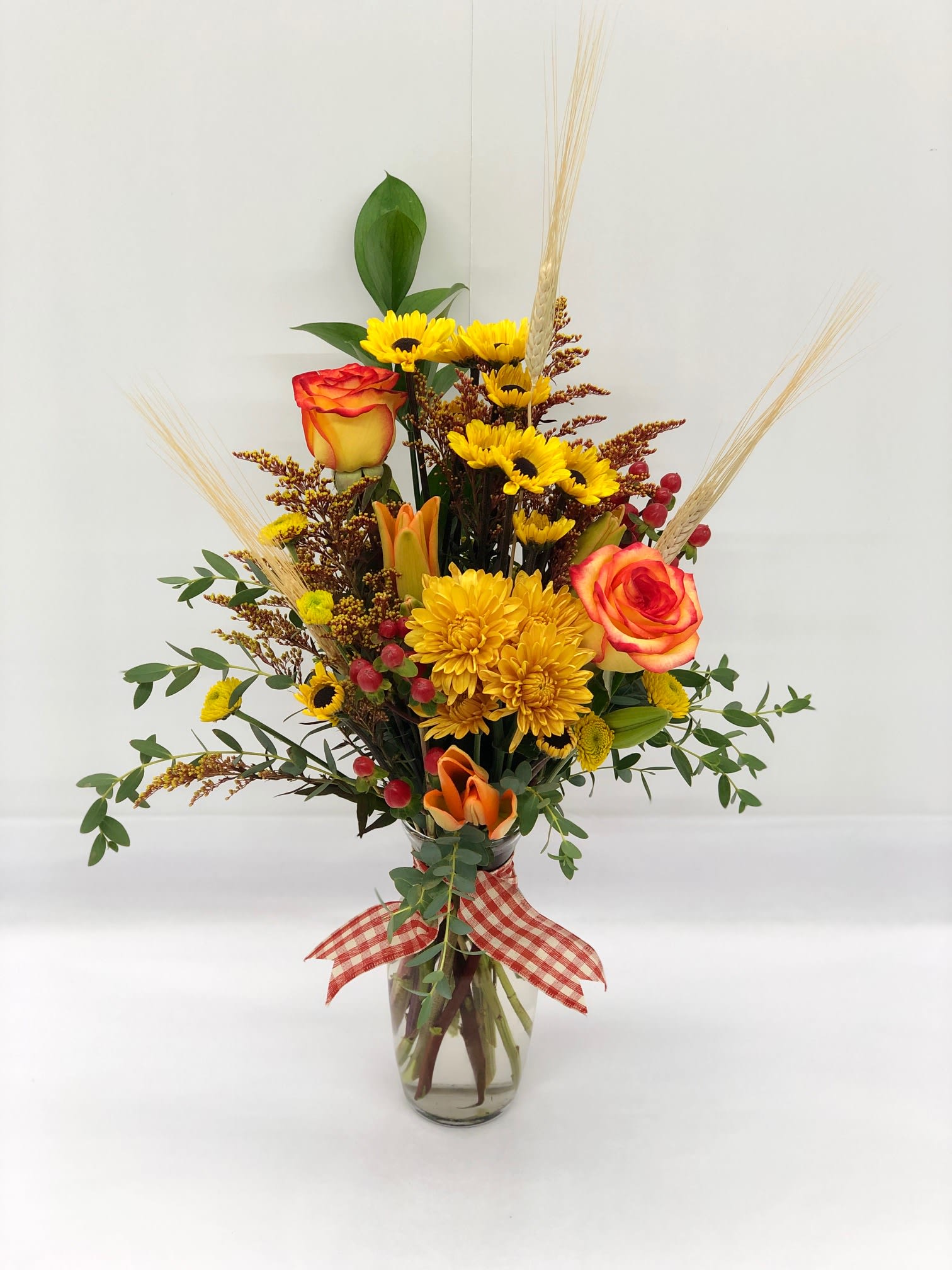 Autumn Picnic Bouquet - Perfect fall flowers that bring out the best of fall!  