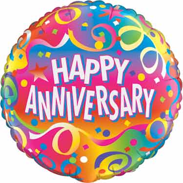 Happy Anniversary Balloons - Happy Anniversary Balloons