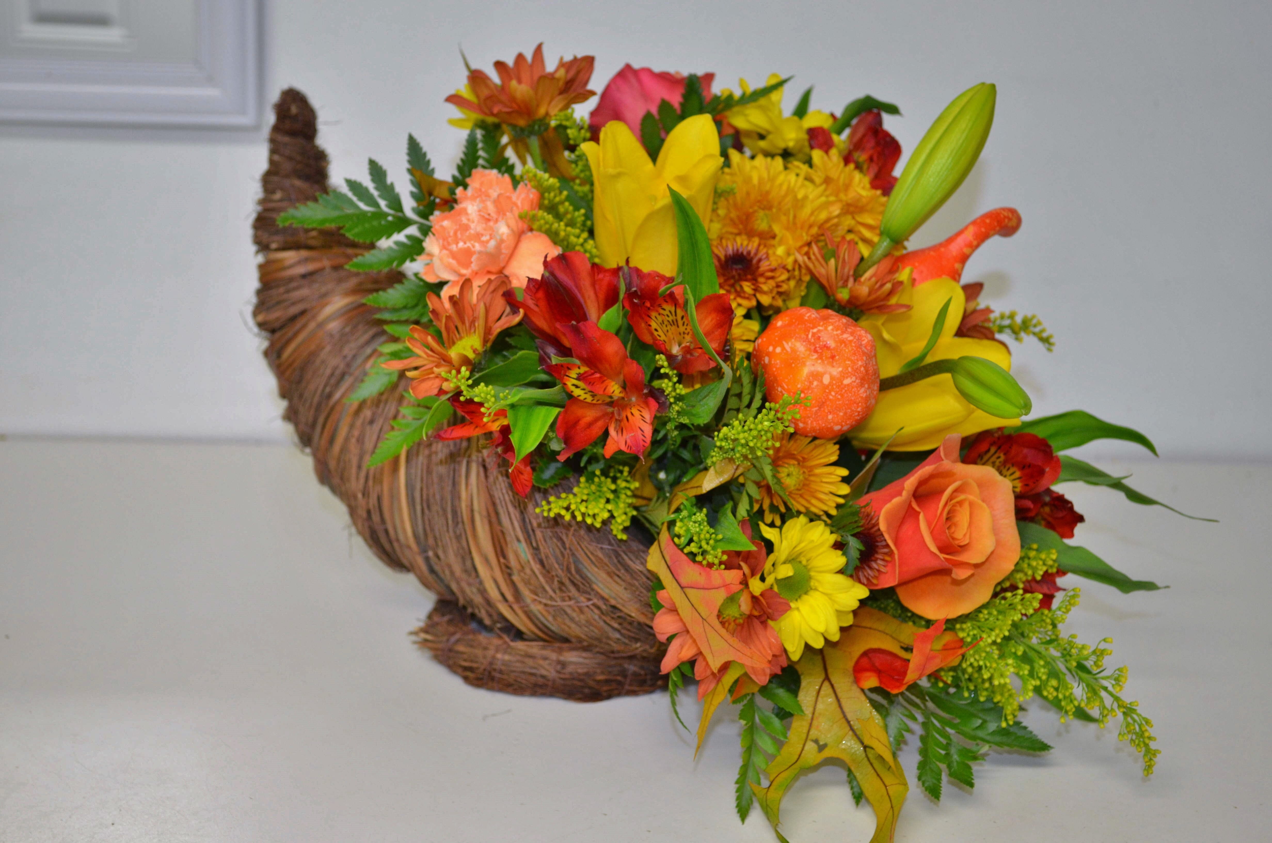 Cornucopia - The Perfect Fall and Thanksgiving gift.