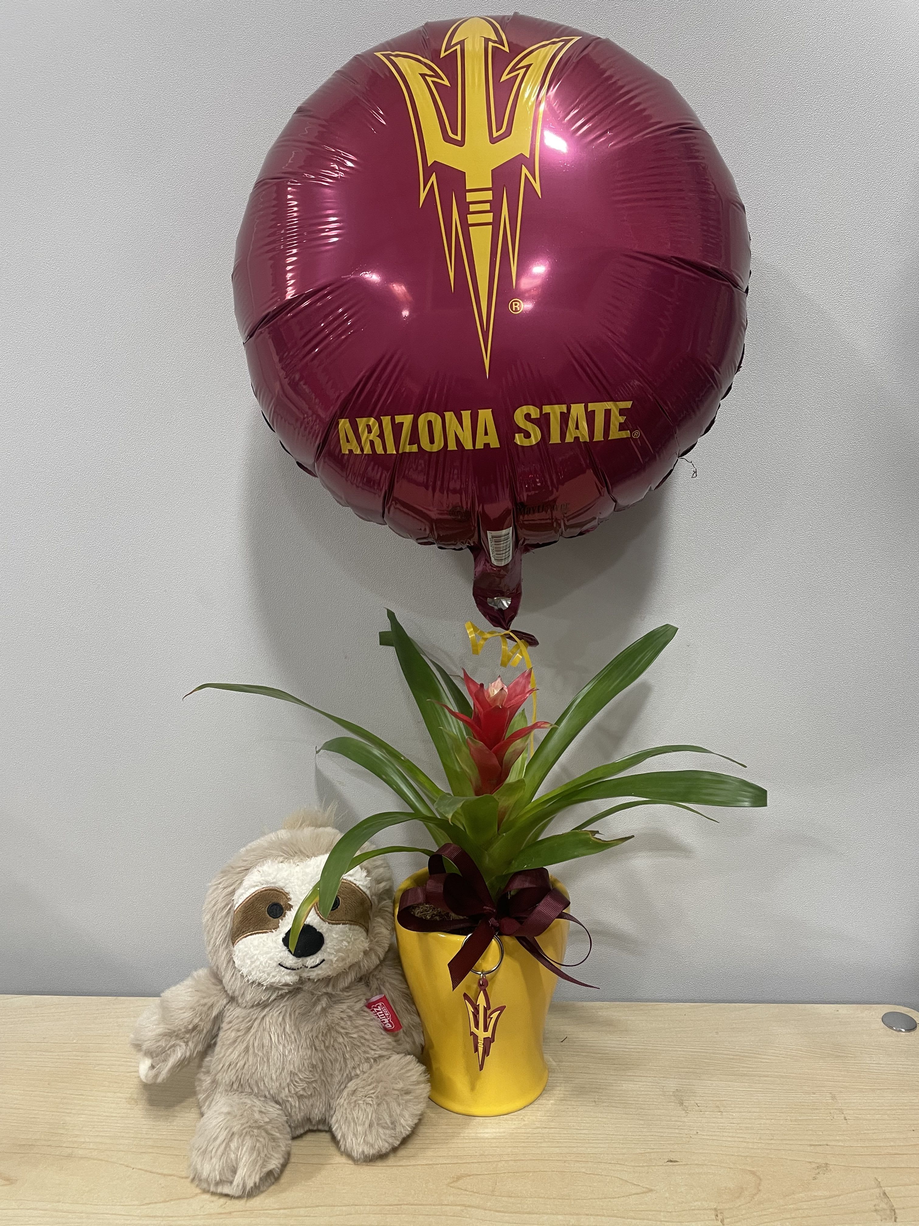 ASU Bromeliad &amp; Lil Sloth - As shown 