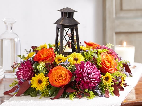 Autum Lights - Let this beautiful lantern lead the way to your Thanksgiving table this year. 