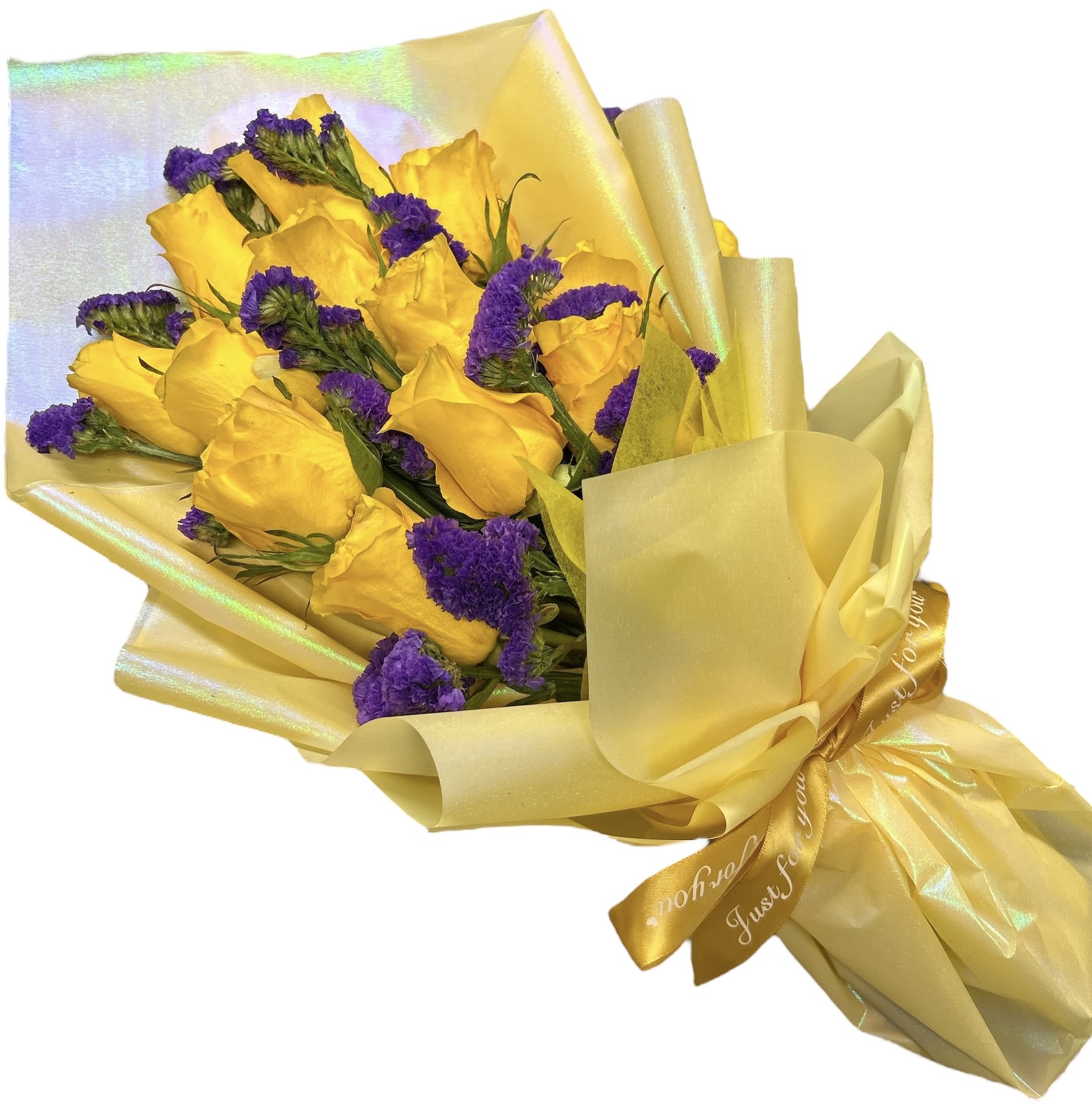 Golden Garden - This is Yellow Rose Bouquet 