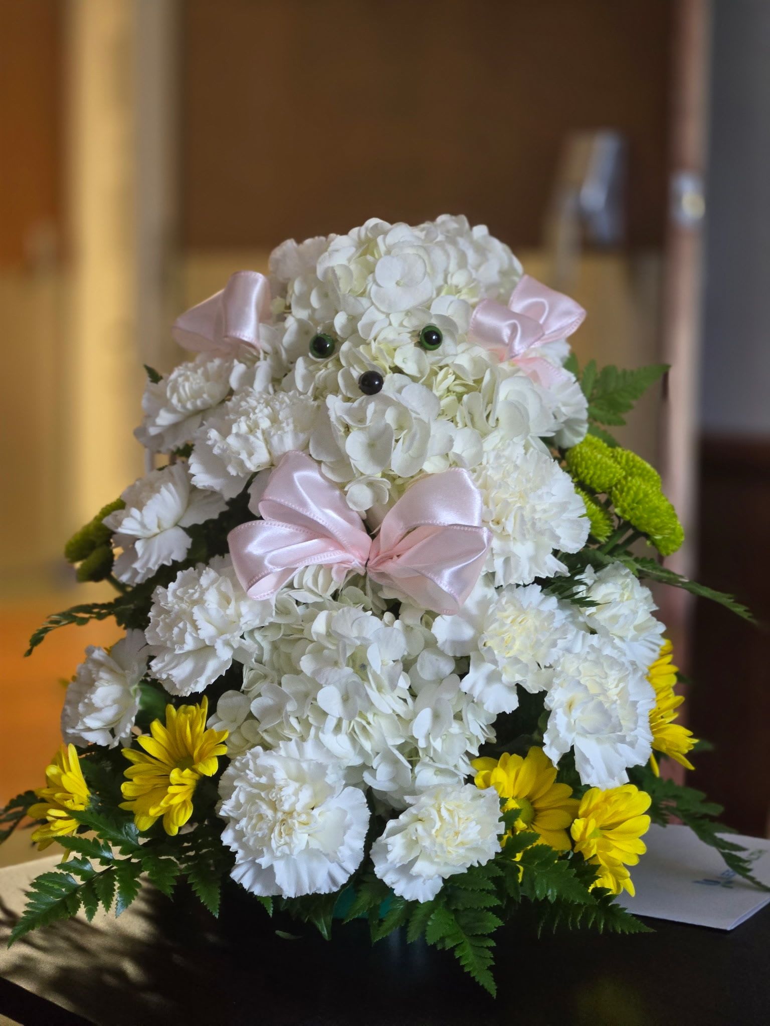 Dog  - Cute flower poodle! 