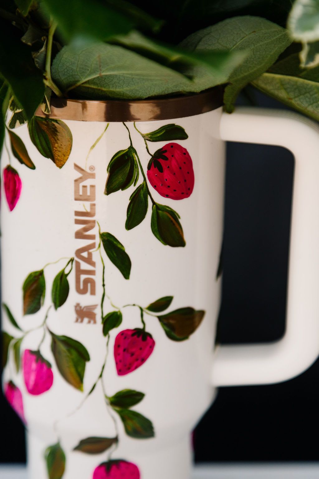 Berry Bloom (Tumbler Only) SALE! 40%off Berry Bloom (Tumbler Only) SALE! 40%off - Order Now! Each tumbler is a one-of-a-kind, hand-painted piece sealed with a clear gloss powder coat—dishwasher safe, chip-resistant, and made to last; by artist Melanie Haggard @meligrafi. Want the tumbler with flowers? Just click the “Occasions” tab at the top of the page and scroll to Summer.