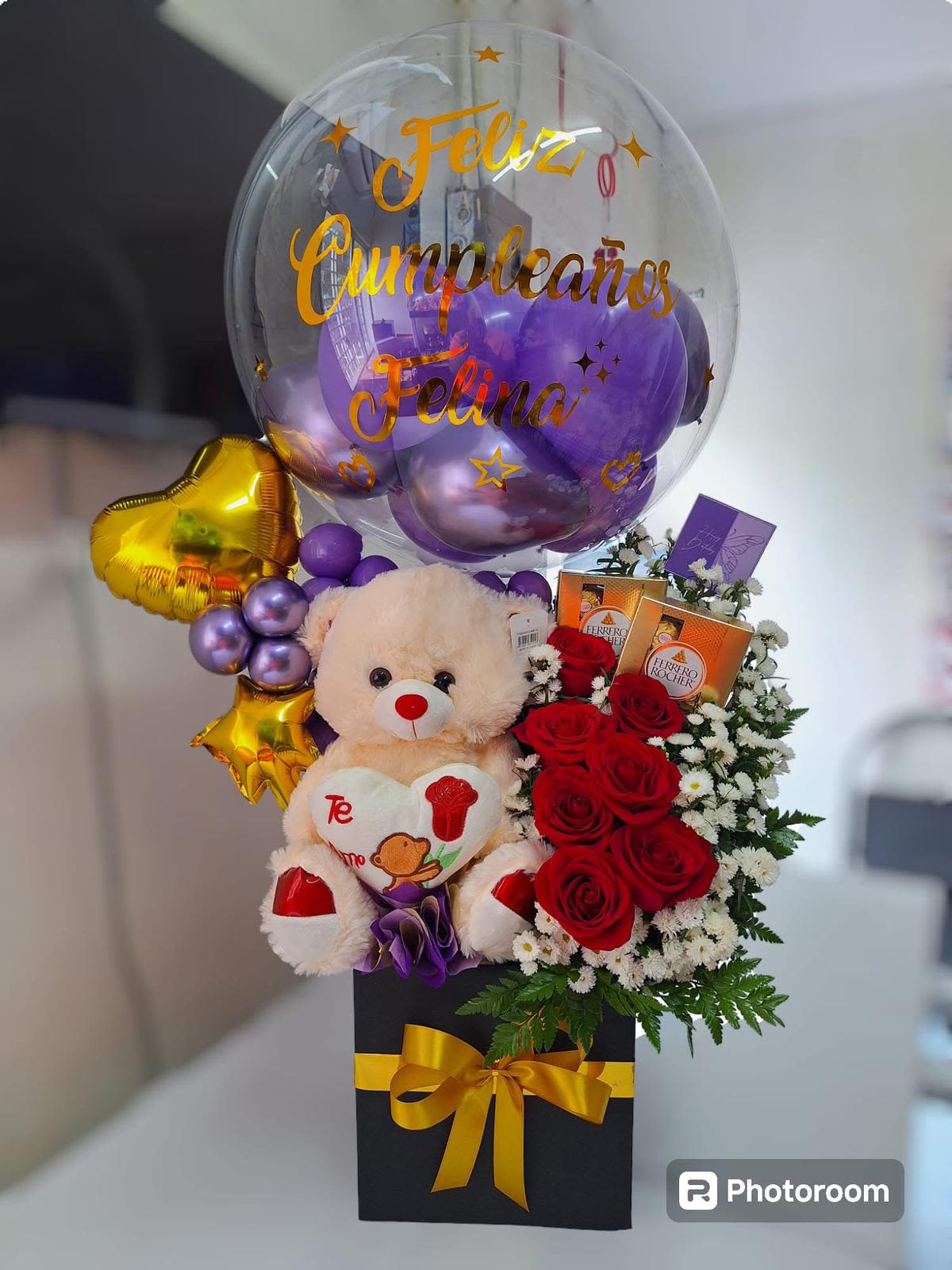 detalle birthday  - Este es un detalle con muchas csas en un solo detalle 