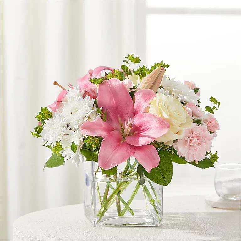 By Your Side Bouquet - A delicate way to show your support to those you love the most.
