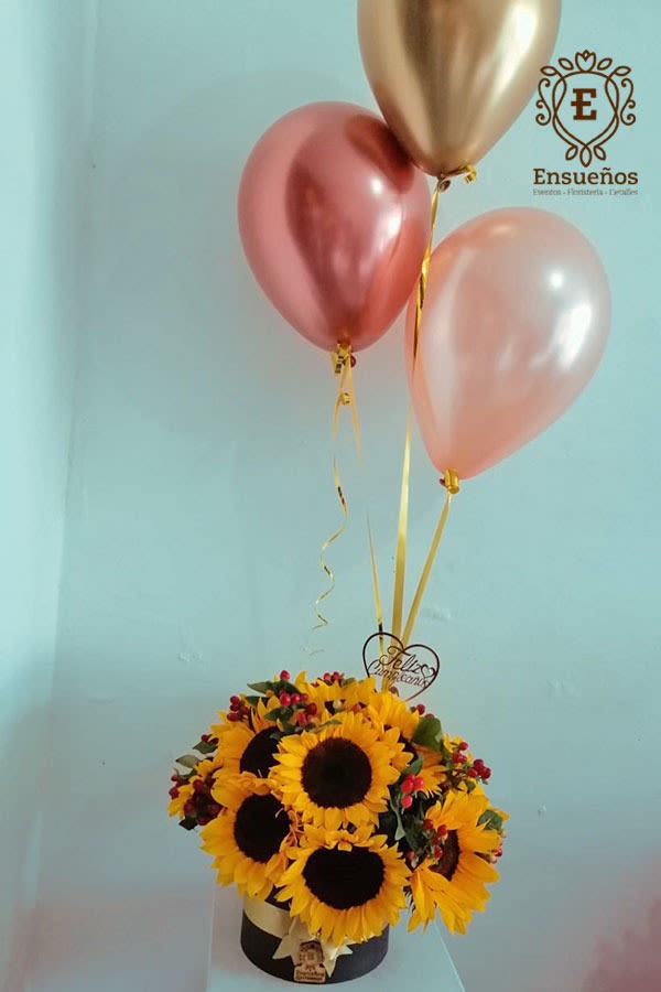 sunflower grande - unidad de 10 girasoles