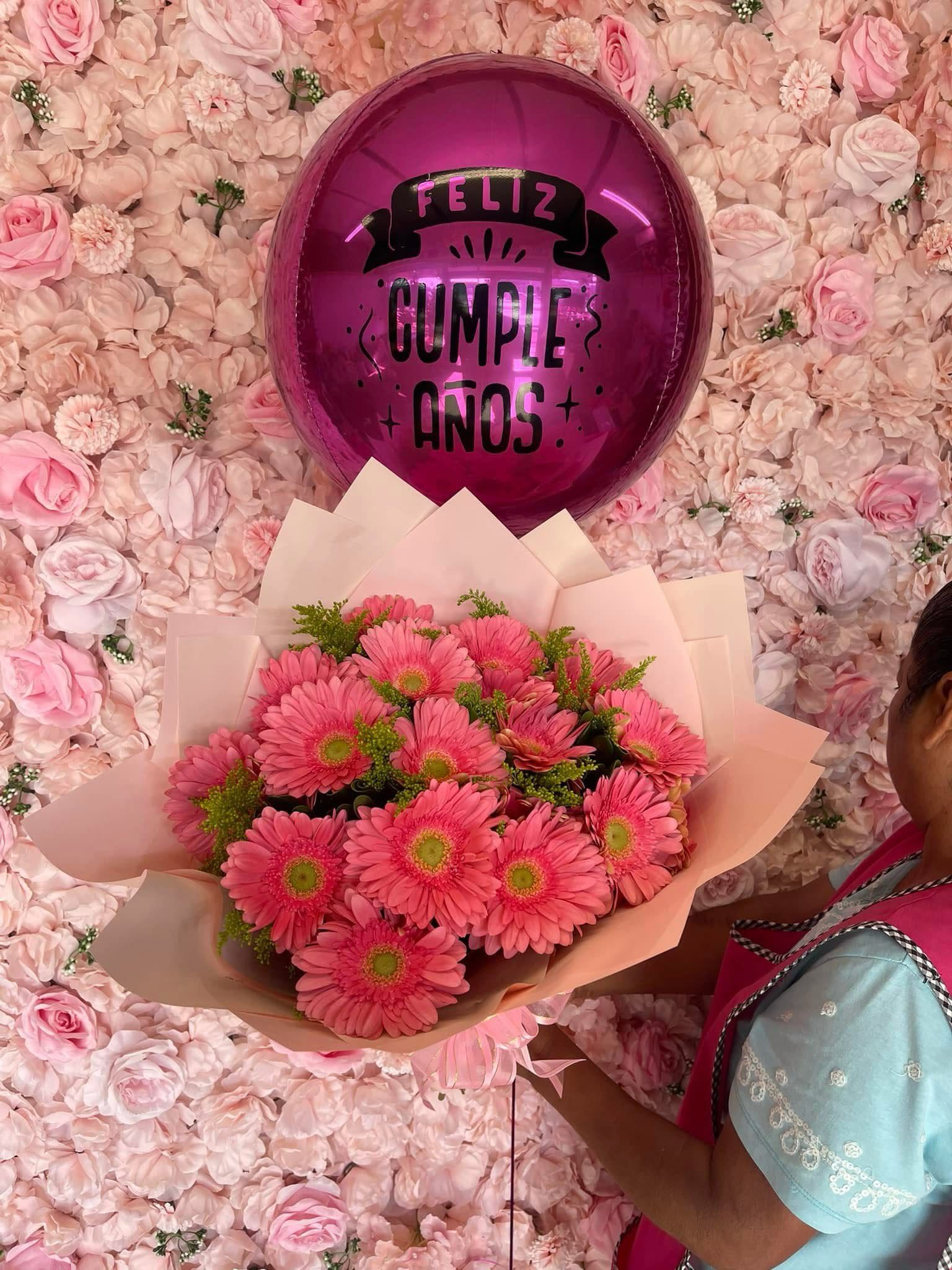 rosa ping - unidad de 15 rosas 