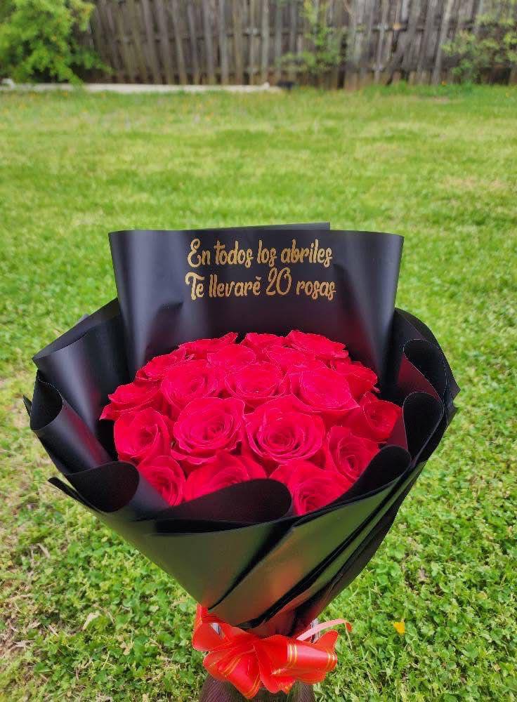 Ramo de rosas rojas - Ramo de rosas rojas 