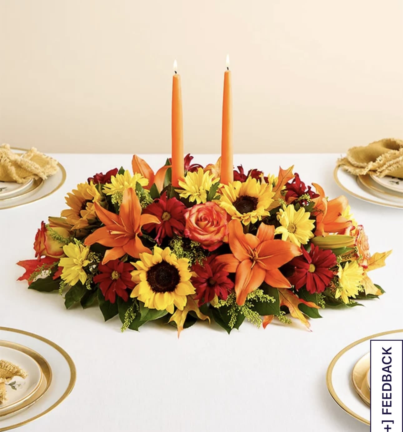 Grateful centerpiece  - Delux centerpiece perfect for u holidays