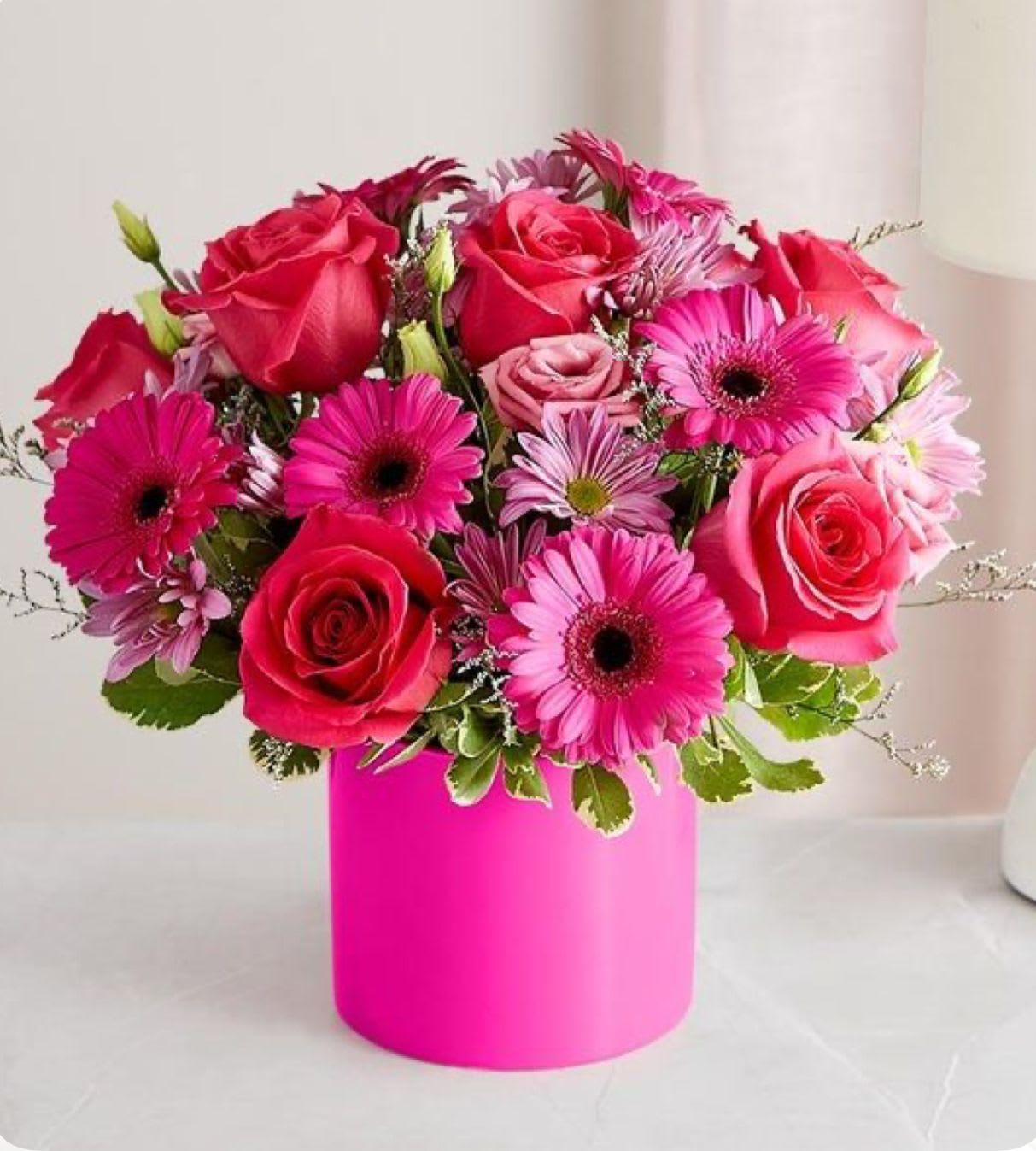 BR-122 - Mix flowers with roses 