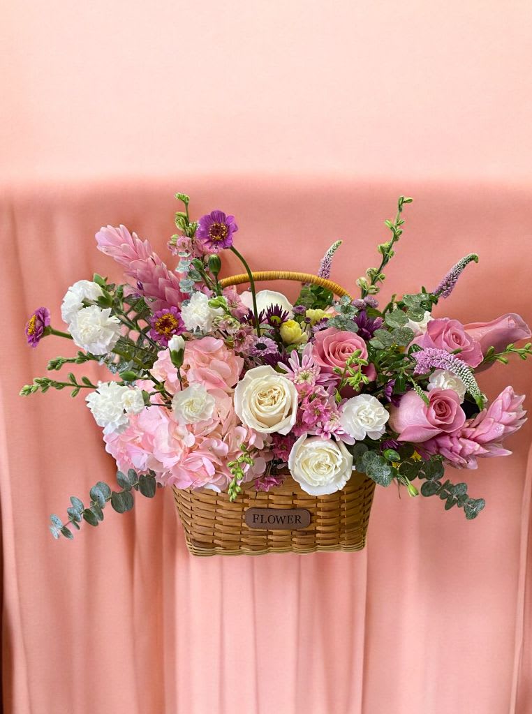 Pink pink large size flower Pink pink large size flower - Pink pink large size flower