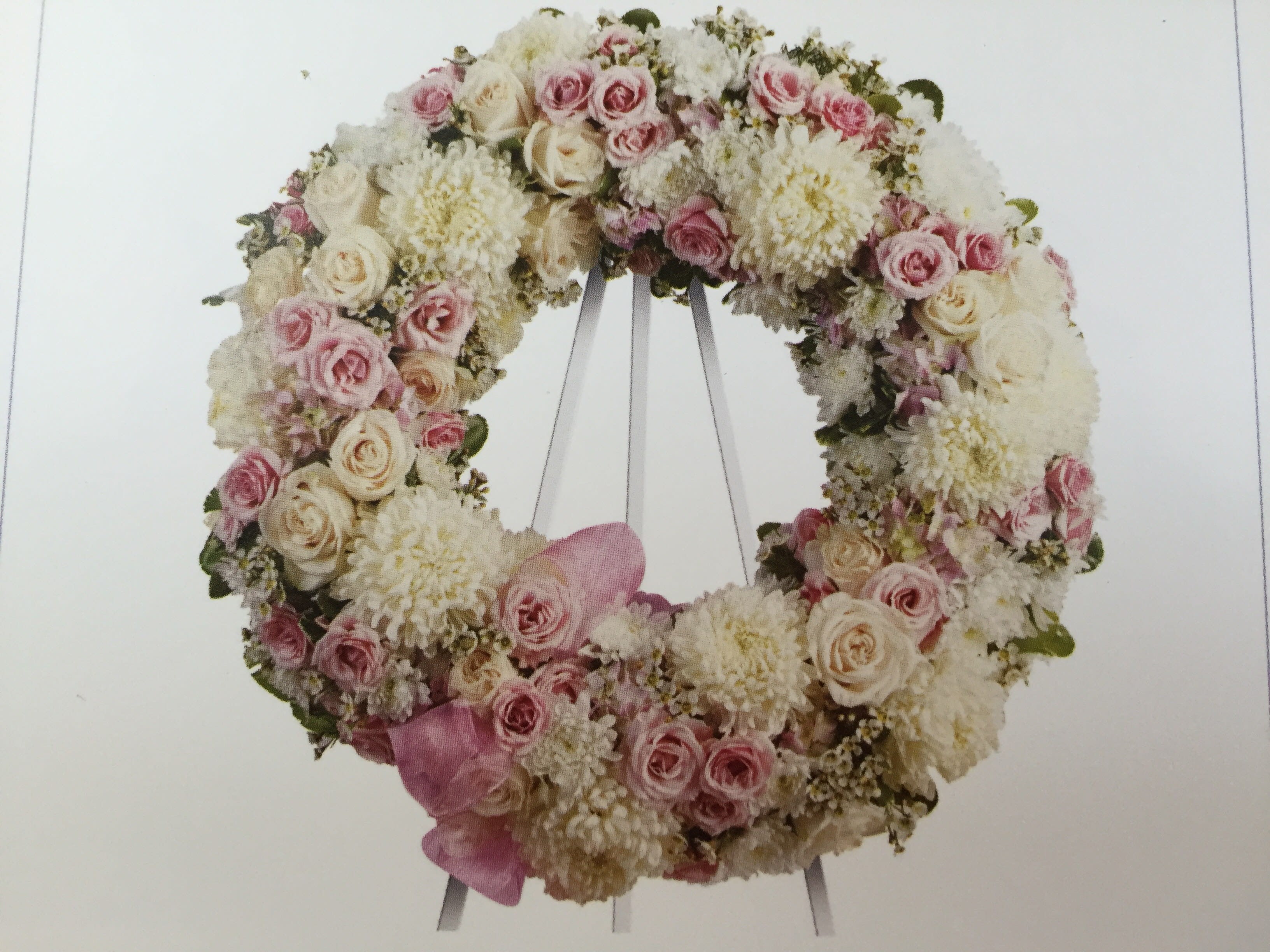 Peace Eternal Wreath - 20” large wreath  