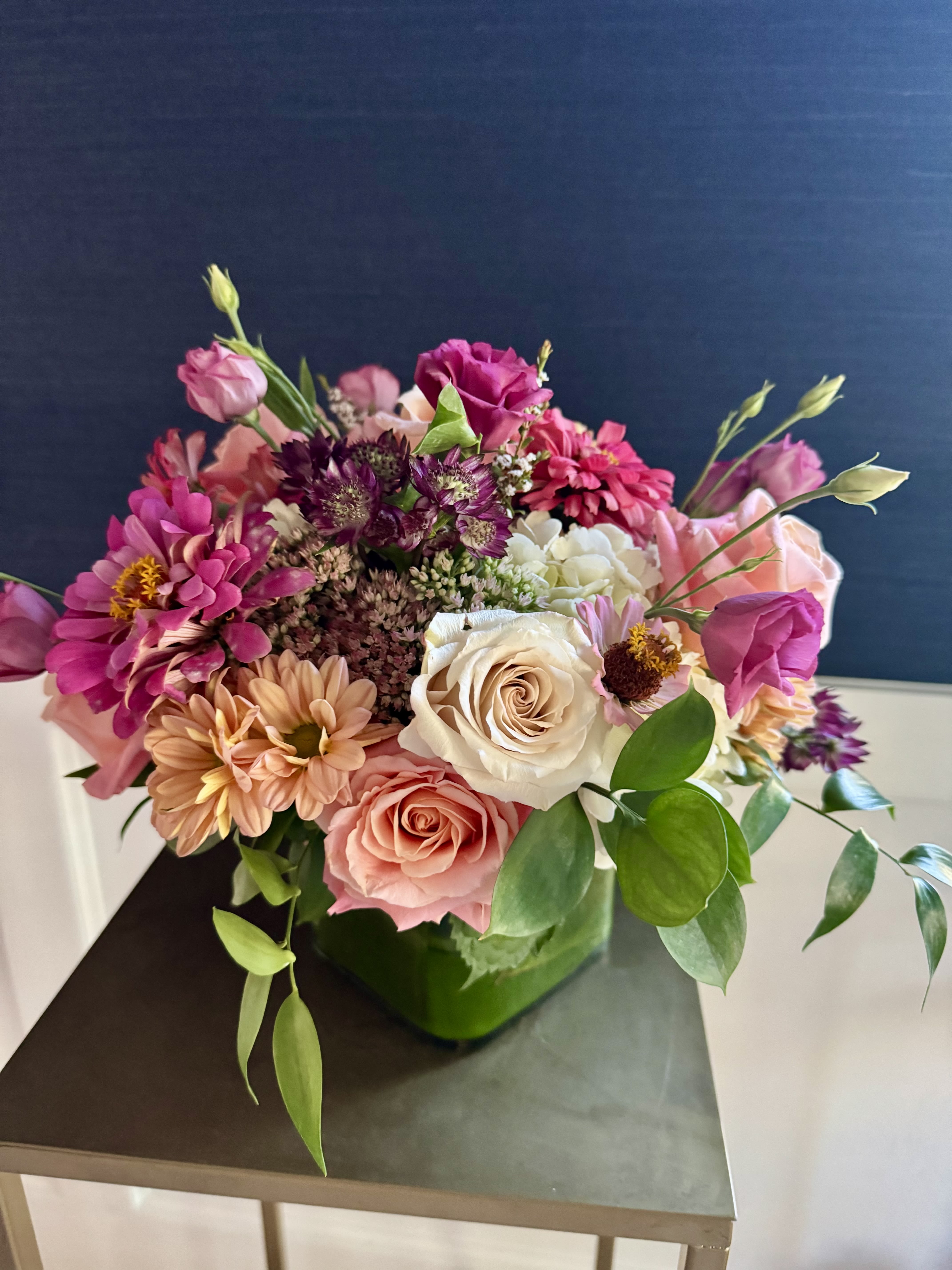 Fall Florist Choice Arrangement - A florist choice arrangement offers you the best available seasonal flowers curated for you!