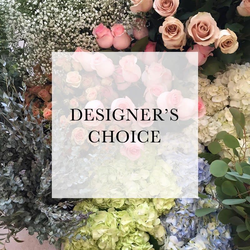 Designer's Choice Bright Vase Designer's Choice Bright Vase - Let the designer work there magic by putting together the most beautiful vase arrangement with the freshest of flowers that are in season!