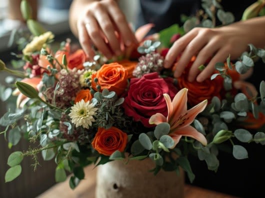Designer Choice Designer Choice - A lead designer will create a gorgeous, summer-bright arrangement for you in freshest flowers available. Please Note: Standard Delivery for this product occurs in the afternoon, between 2:30pm and 7pm. If you need it by a certain time, there is an option to select a timed window for scheduled deliveries.