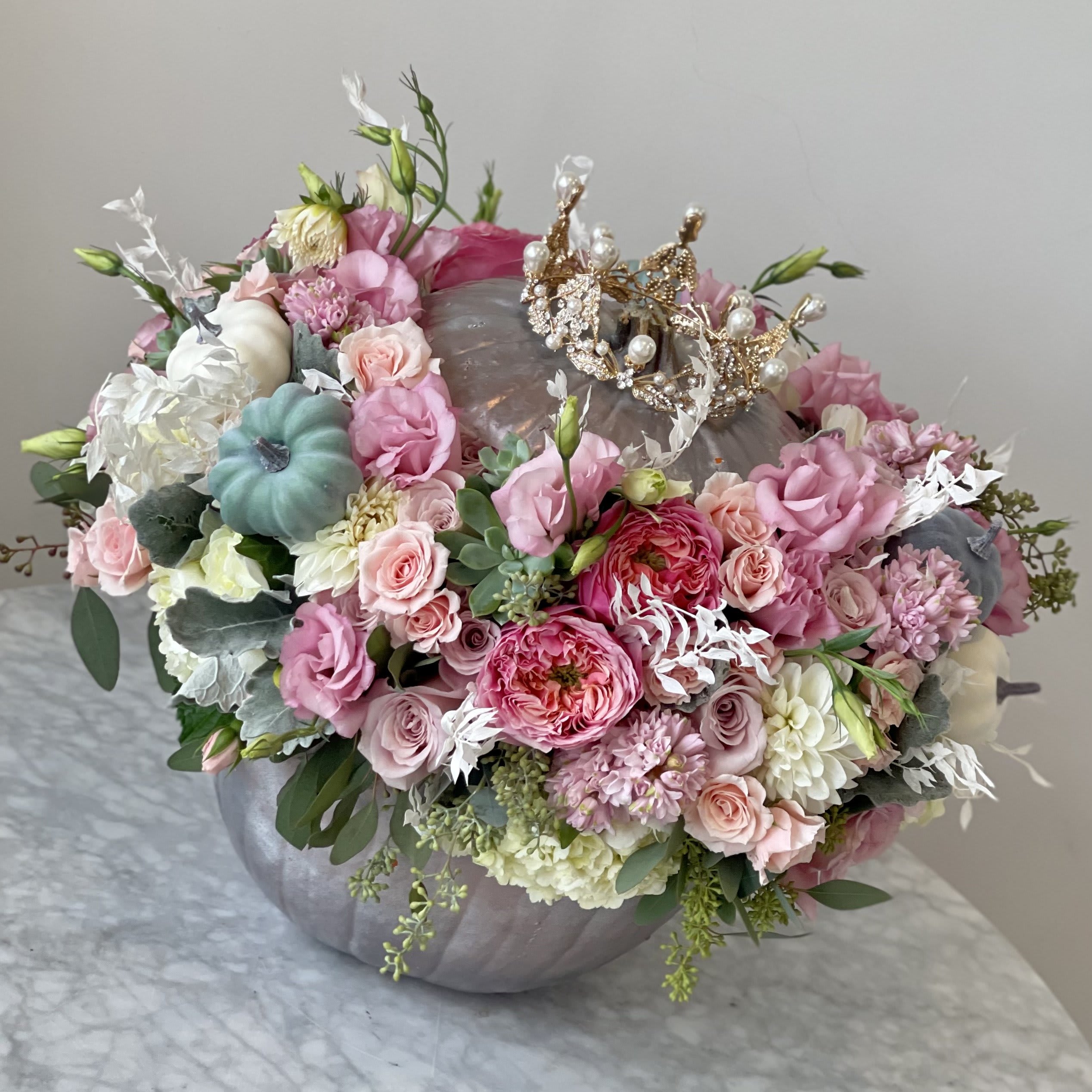 Princess Pumpkin  - Beautiful pastels with pumpkins and crown