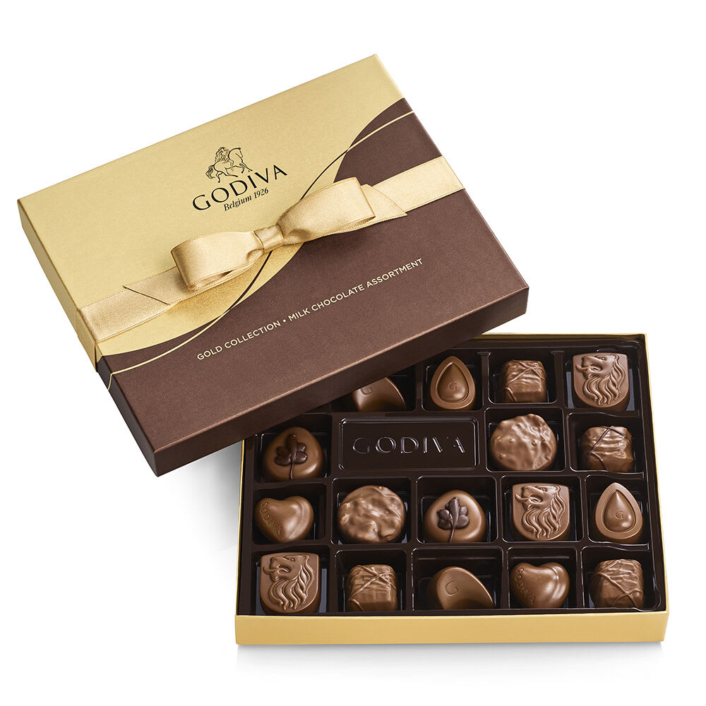 Godiva Milk Chocolate Assortment (18pc) Godiva Milk Chocolate Assortment (18pc) - Godiva Milk Chocolate Assortment (18pc)