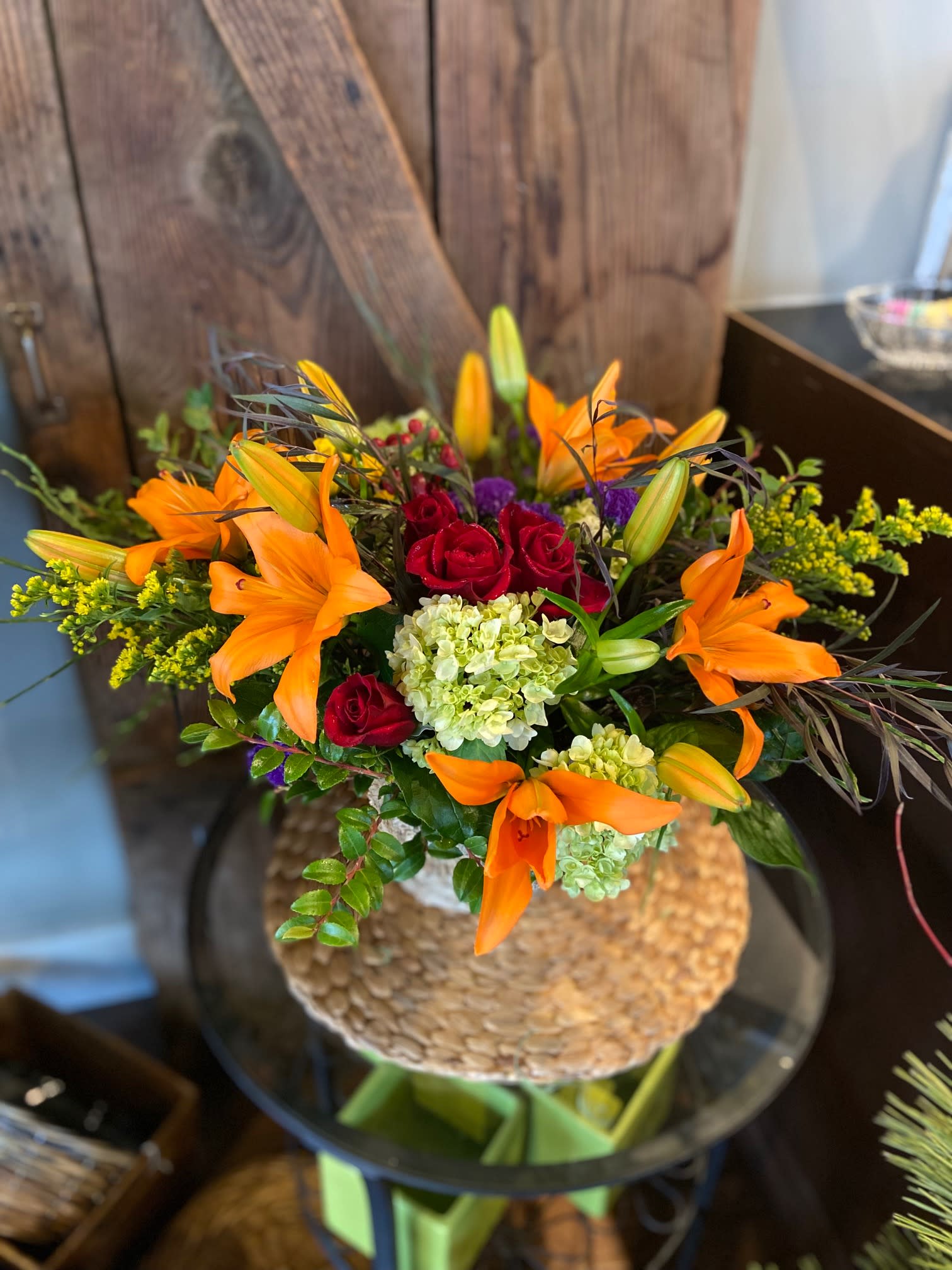Autumn Wishes Autumn Wishes - Assortment of Fall Blooms Sure to Please For Any Occasion. **Flowers may vary