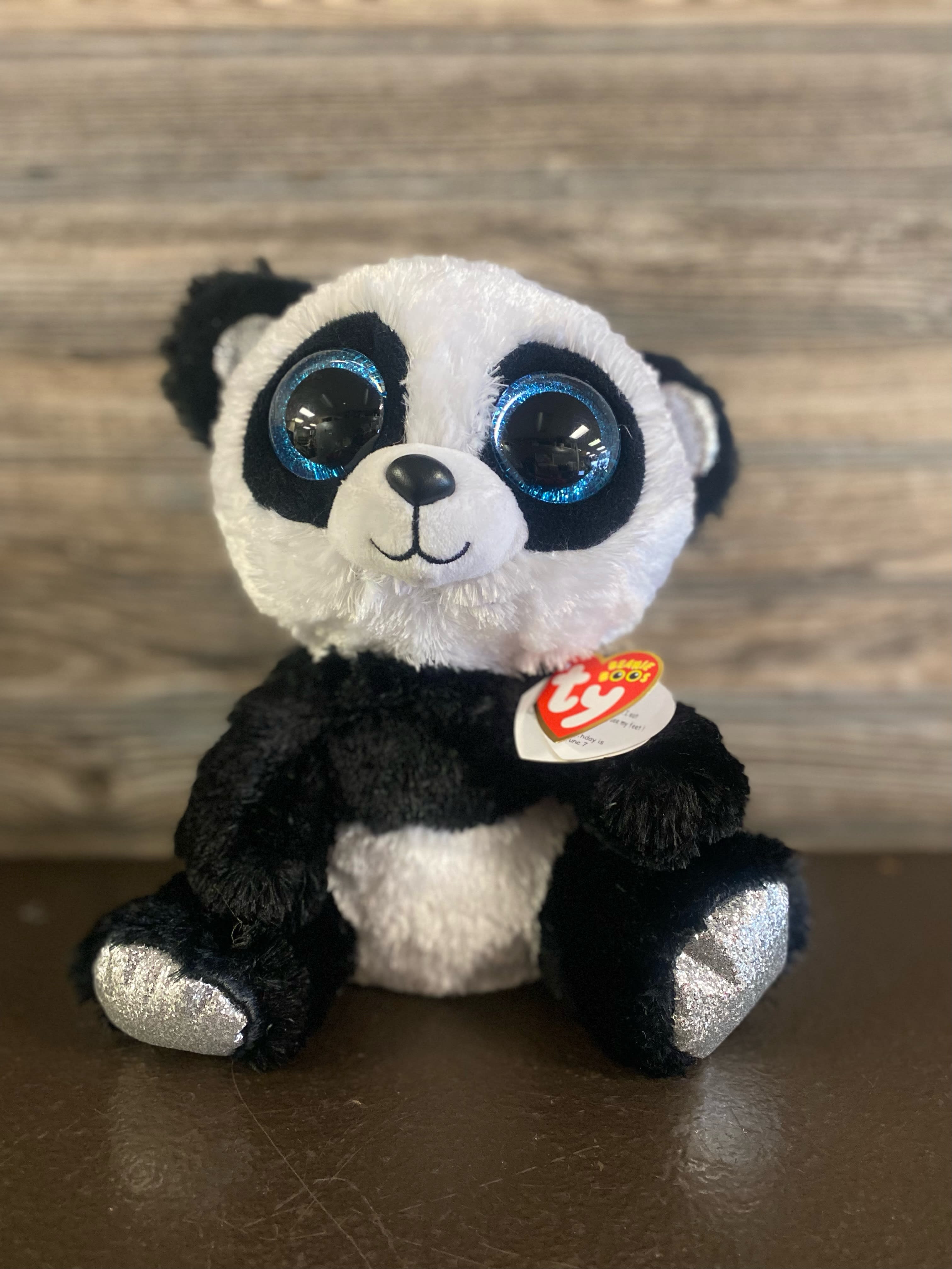 Ty Panda- Bamboo  - 9 inch Ty plush Panda named Bamboo. 