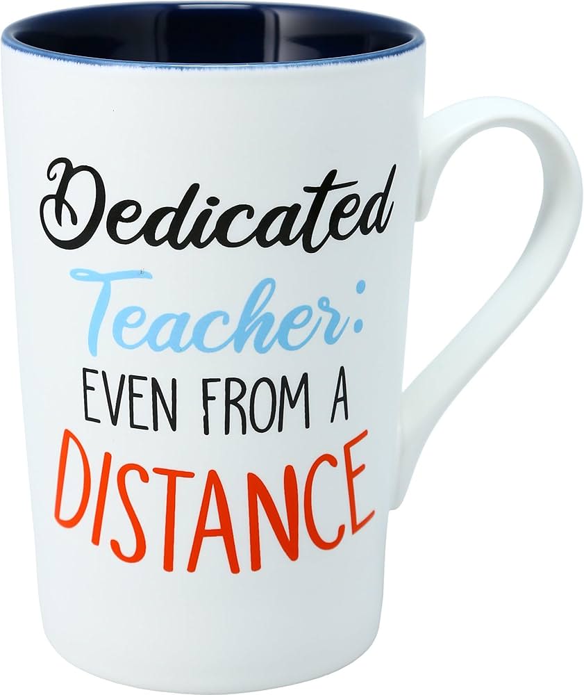DEDICATED TEACHER MUG DEDICATED TEACHER MUG - 150Z LATTE MUG