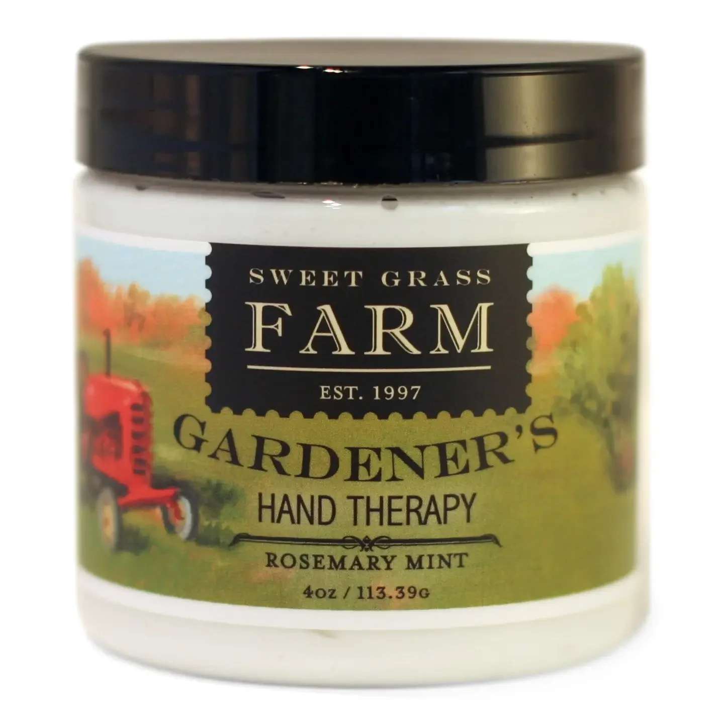Gardener's Natural Hand Therapy Cream - Use this ultra-rich and intensive cream daily to replenish and heal cracked skin. Nourishing and curative, this thoughtfully curated formula uses lanolin to rehydrate and heal troubled skin.  Heals stubborn dry and cracked skin Perfect for all over use Refreshing rosemary and peppermint fragrance Fast absorbing, non greasy formula